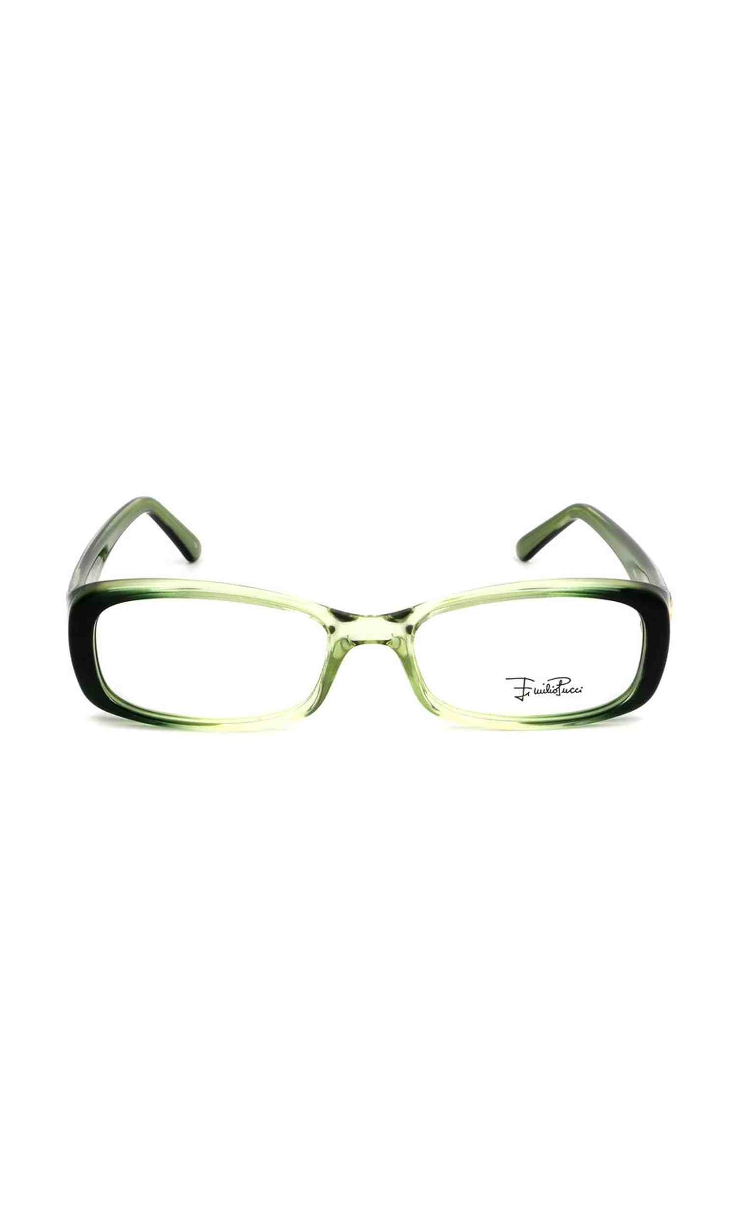 Emilio Pucci Plastic Green Frame Glam Steals