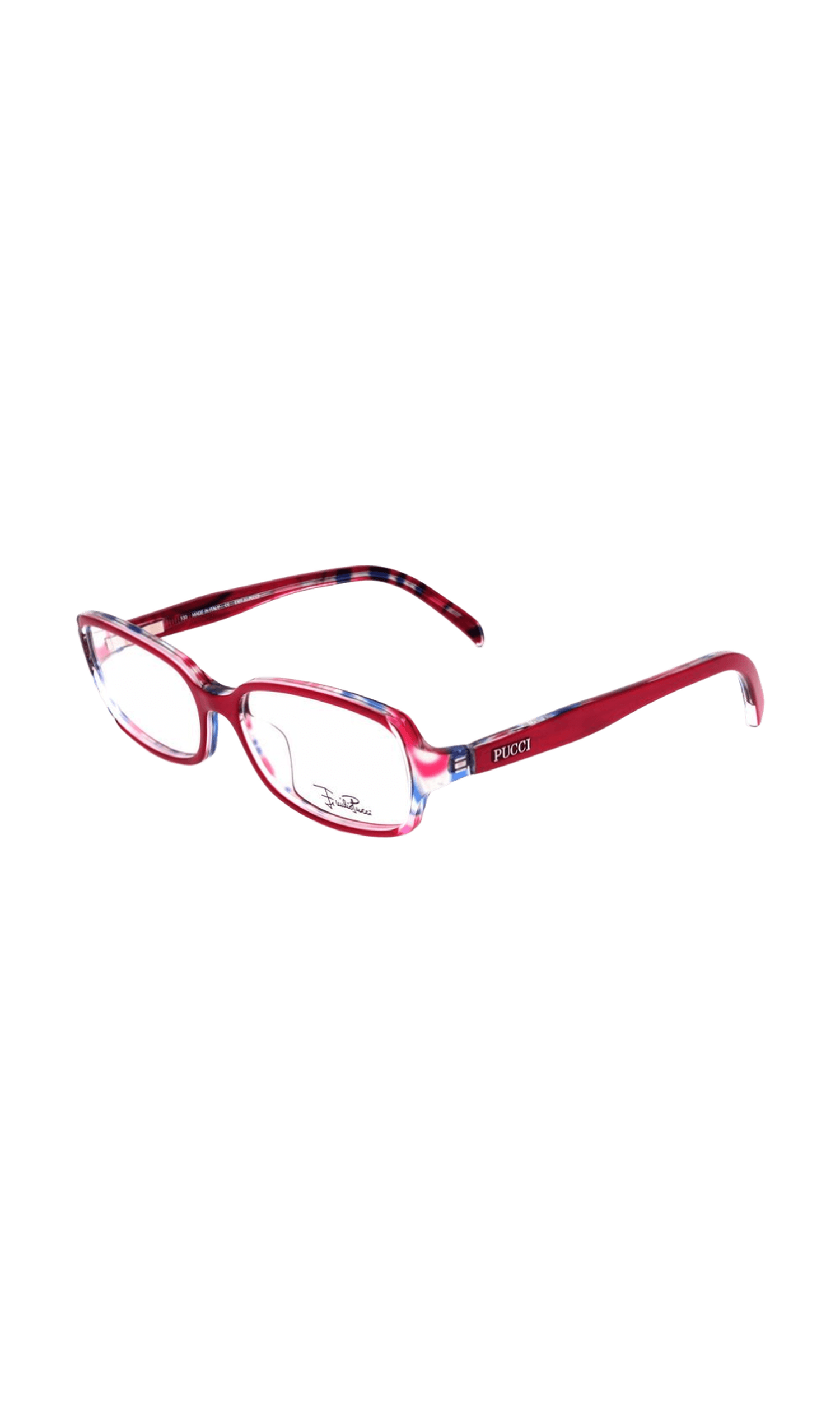 Emilio Pucci Plastic Multicolor Frame Glam Steals