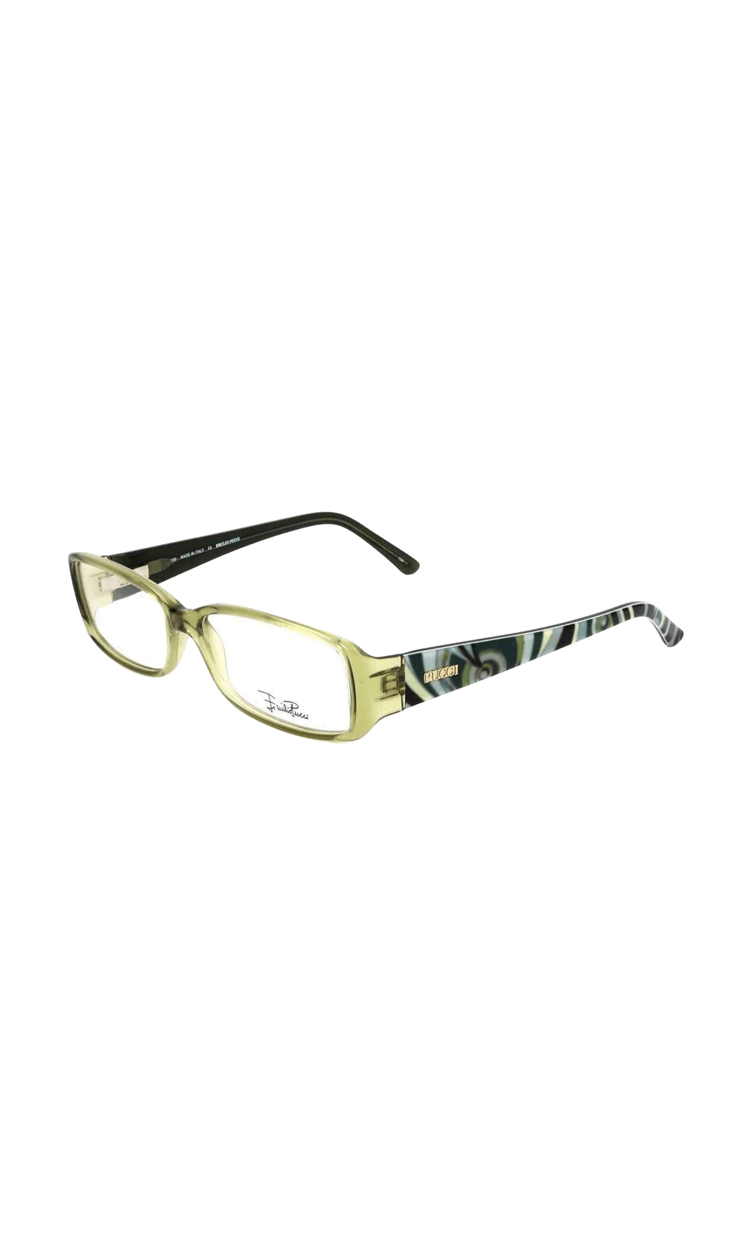 Emilio Pucci Plastic Multicolor Frame Glam Steals