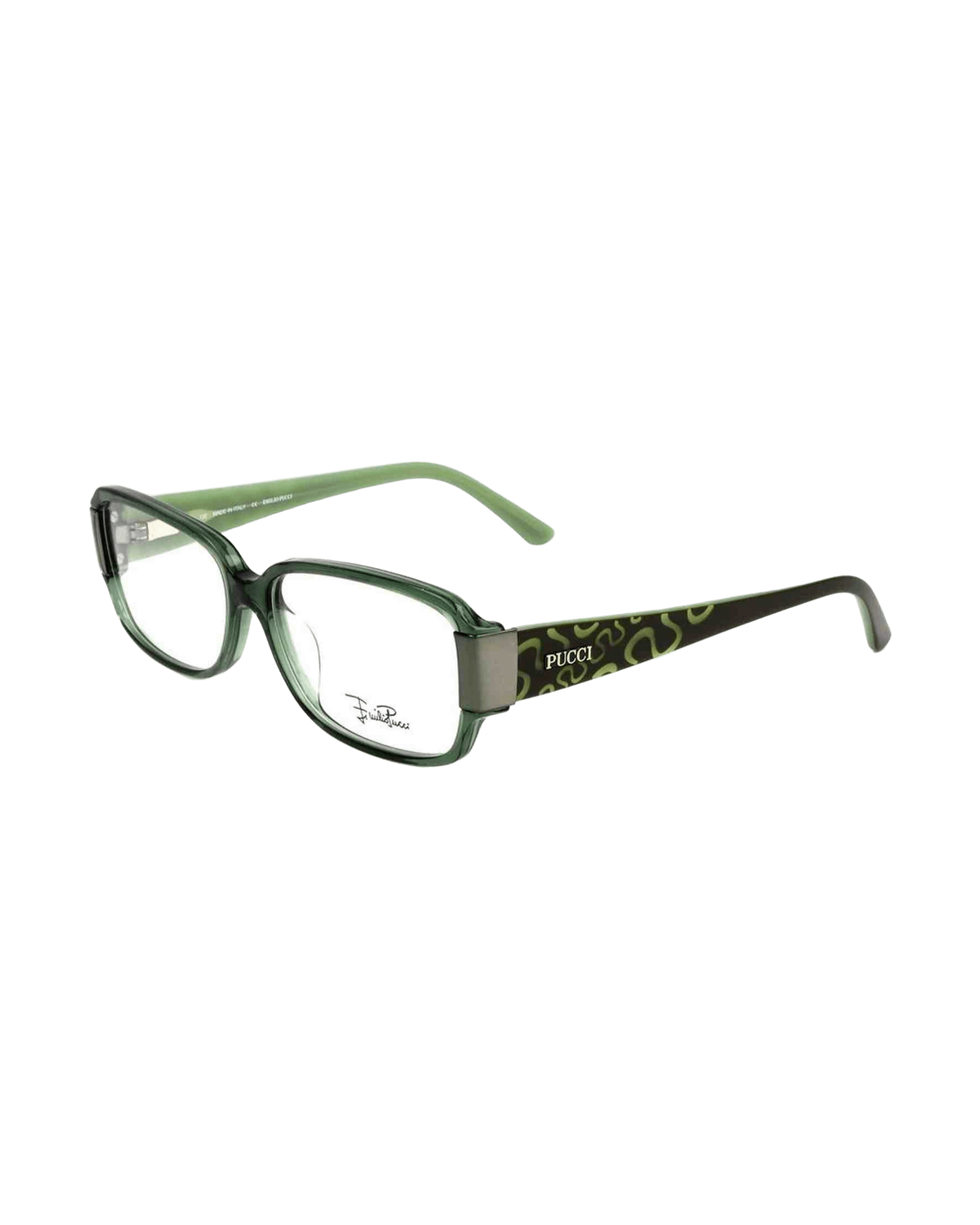 Emilio Pucci Plastic Olive Frame Glam Steals