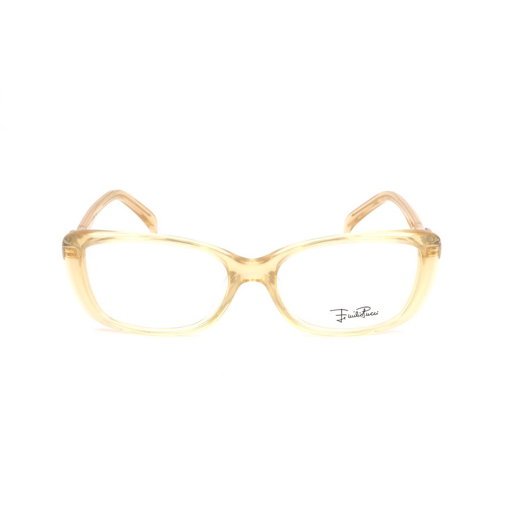 Emilio Pucci Plastic Orange Frame Glam Steals