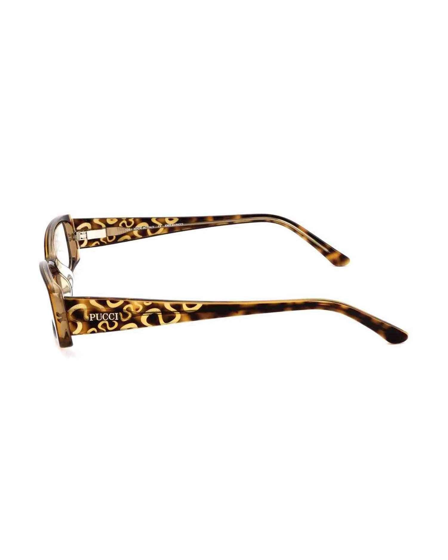 Emilio Pucci Plastic Orange Frame Glam Steals