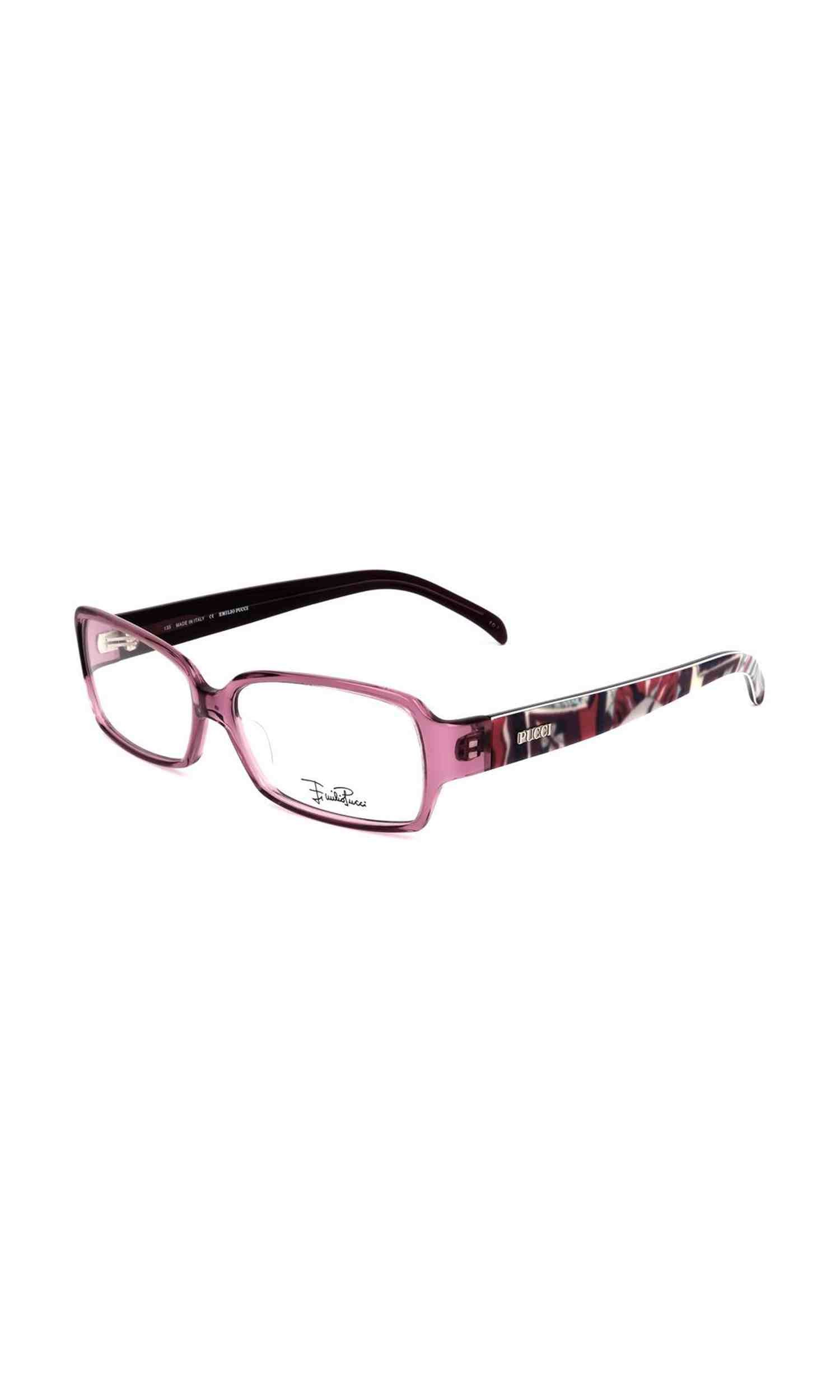 Emilio Pucci Plastic Purple Frame Glam Steals