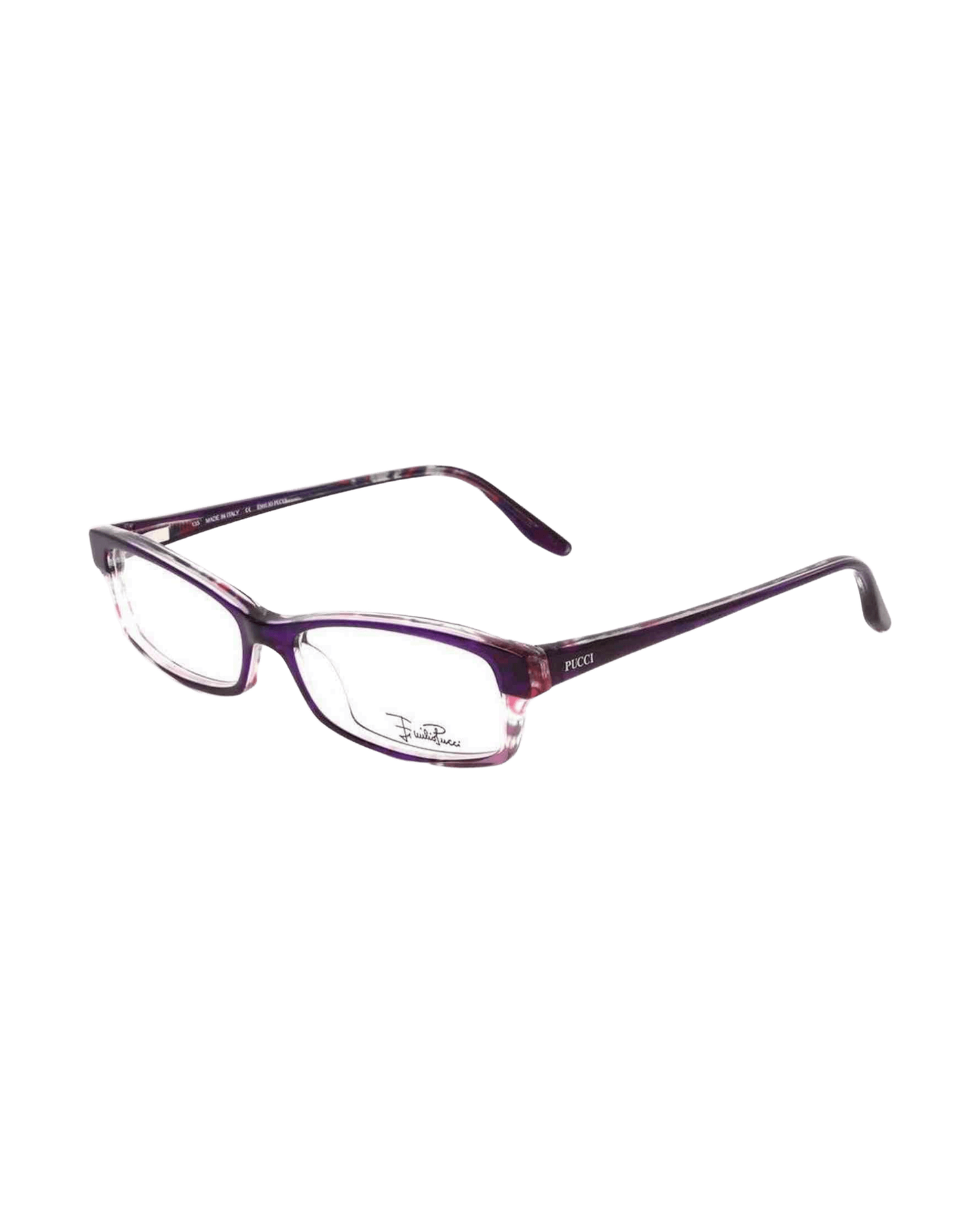 Emilio Pucci Plastic Purple Frame Glam Steals