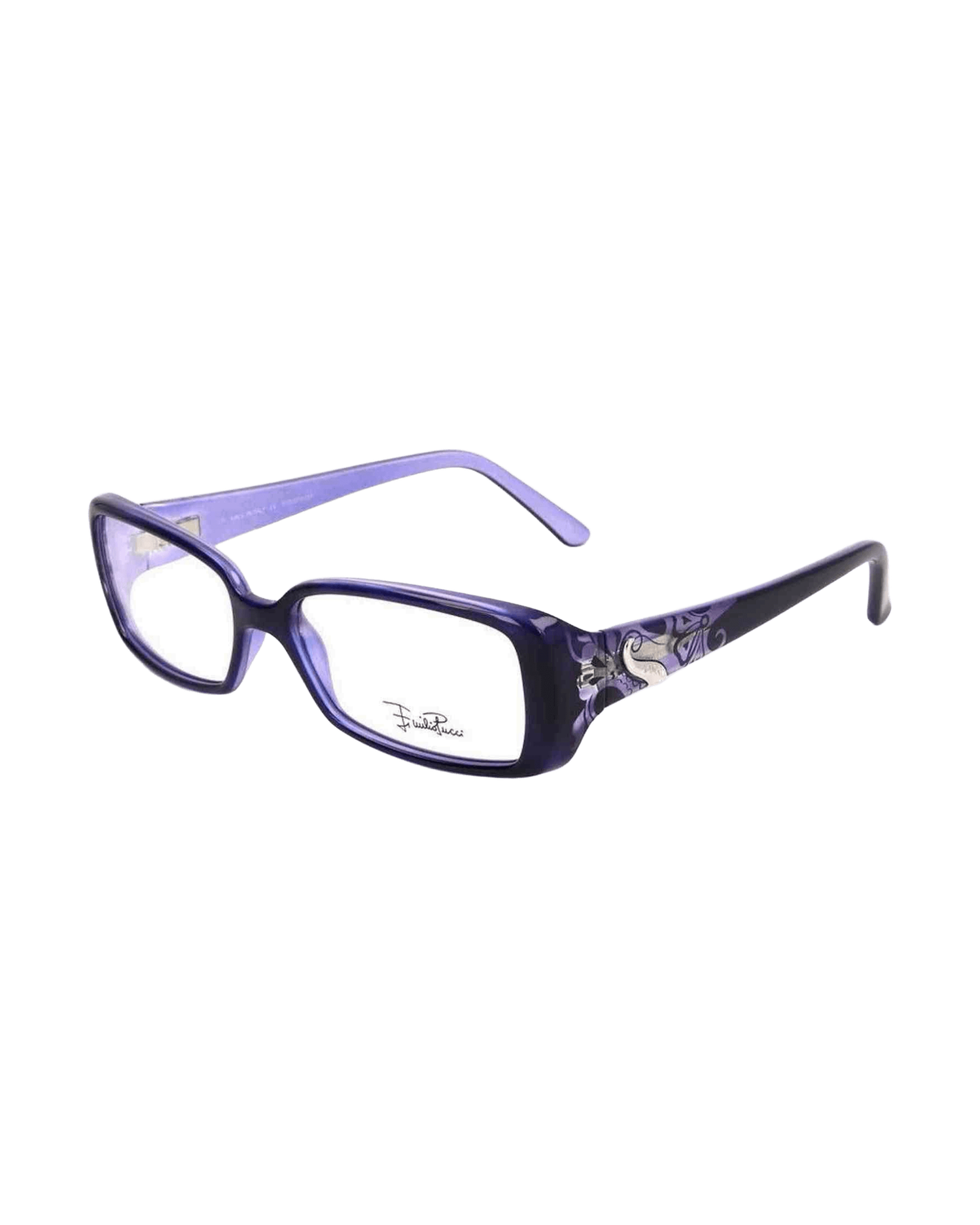Emilio Pucci Plastic Purple Frame Glam Steals