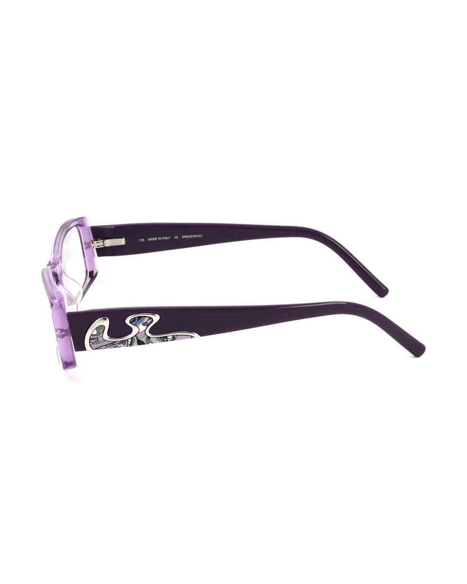 Emilio Pucci Plastic Purple Frame Glam Steals