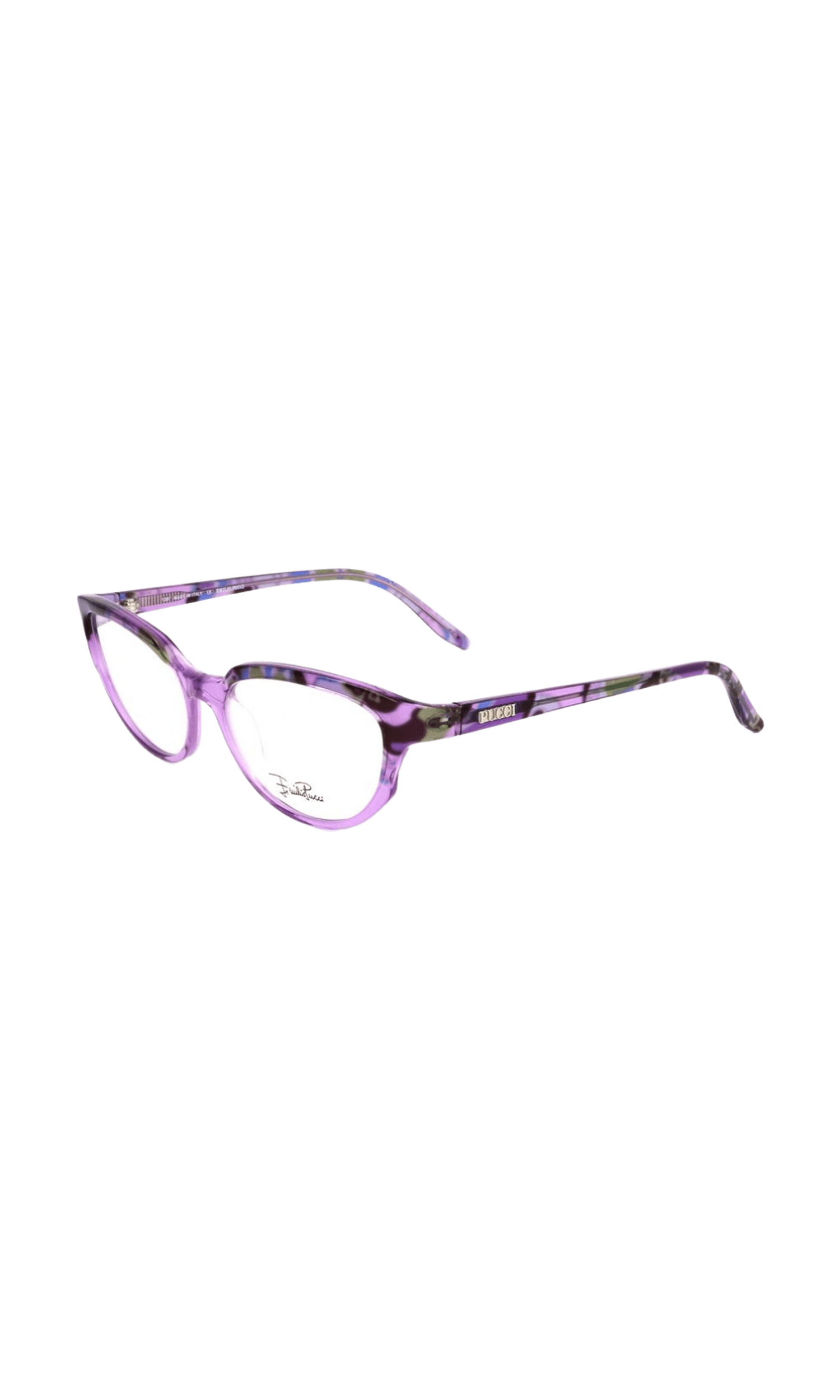 Emilio Pucci Plastic Purple Frame Glam Steals