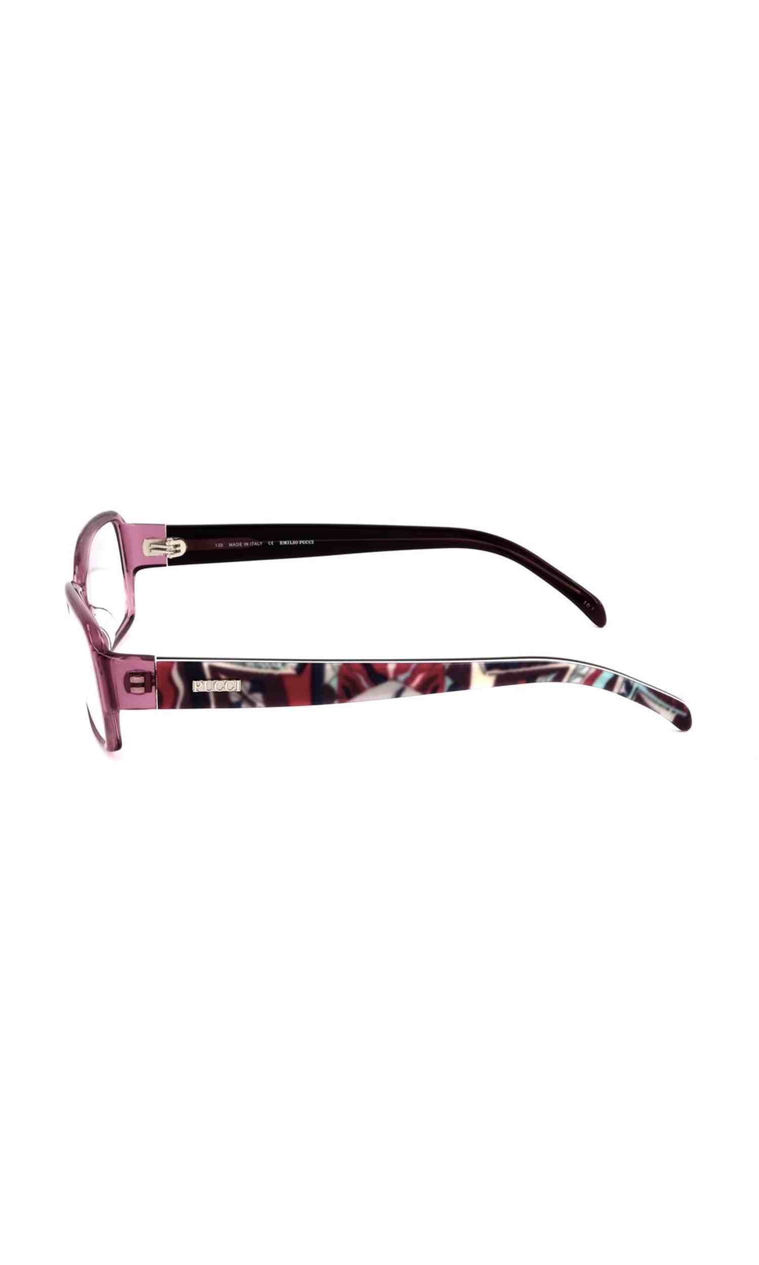 Emilio Pucci Plastic Purple Frame Glam Steals