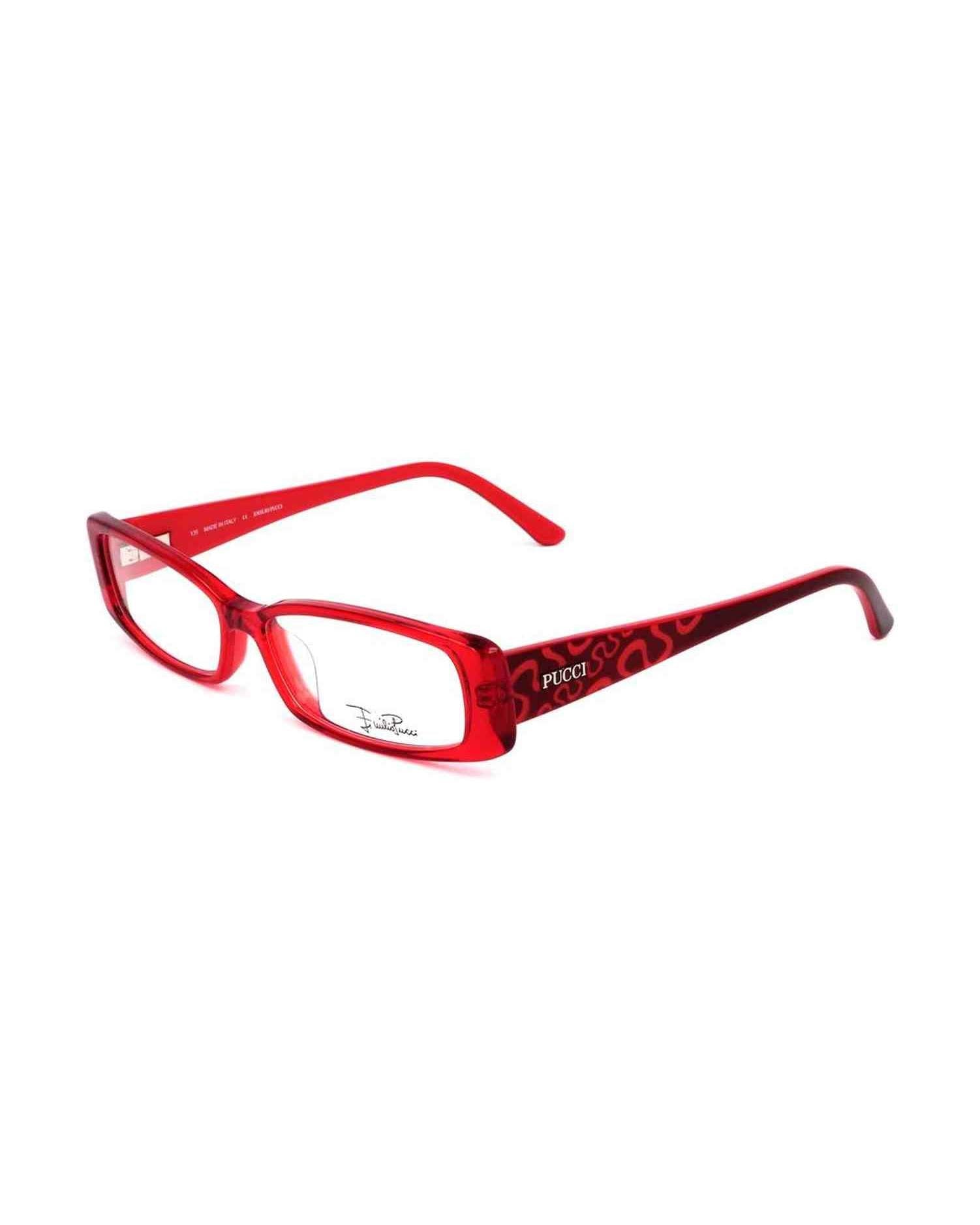 Emilio Pucci Plastic Red Frame Glam Steals