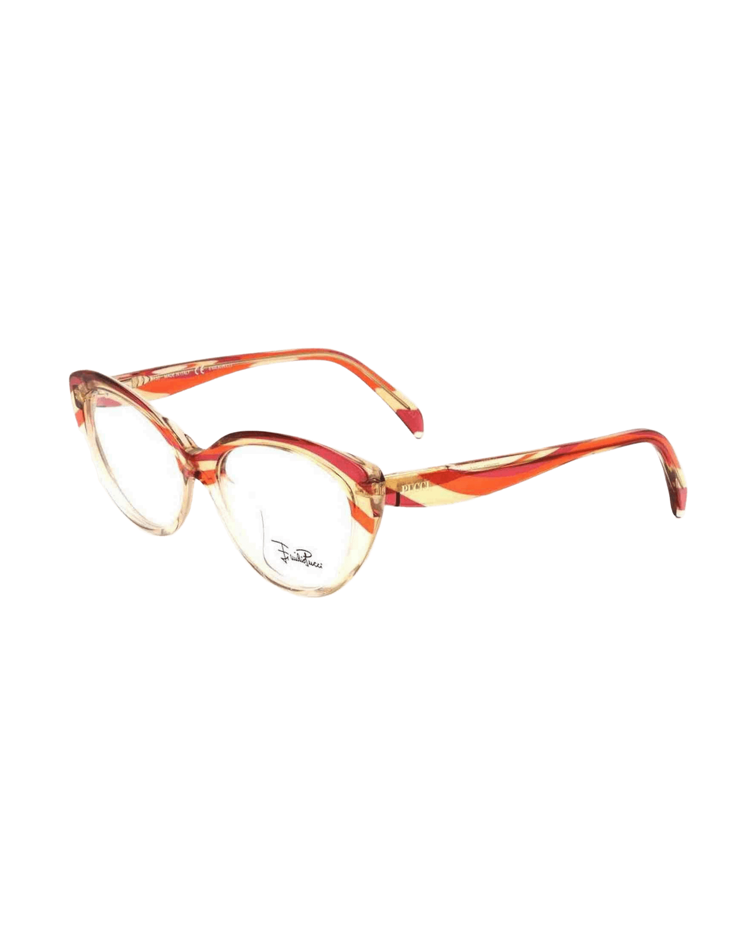 Emilio Pucci Plastic Red Frame Glam Steals