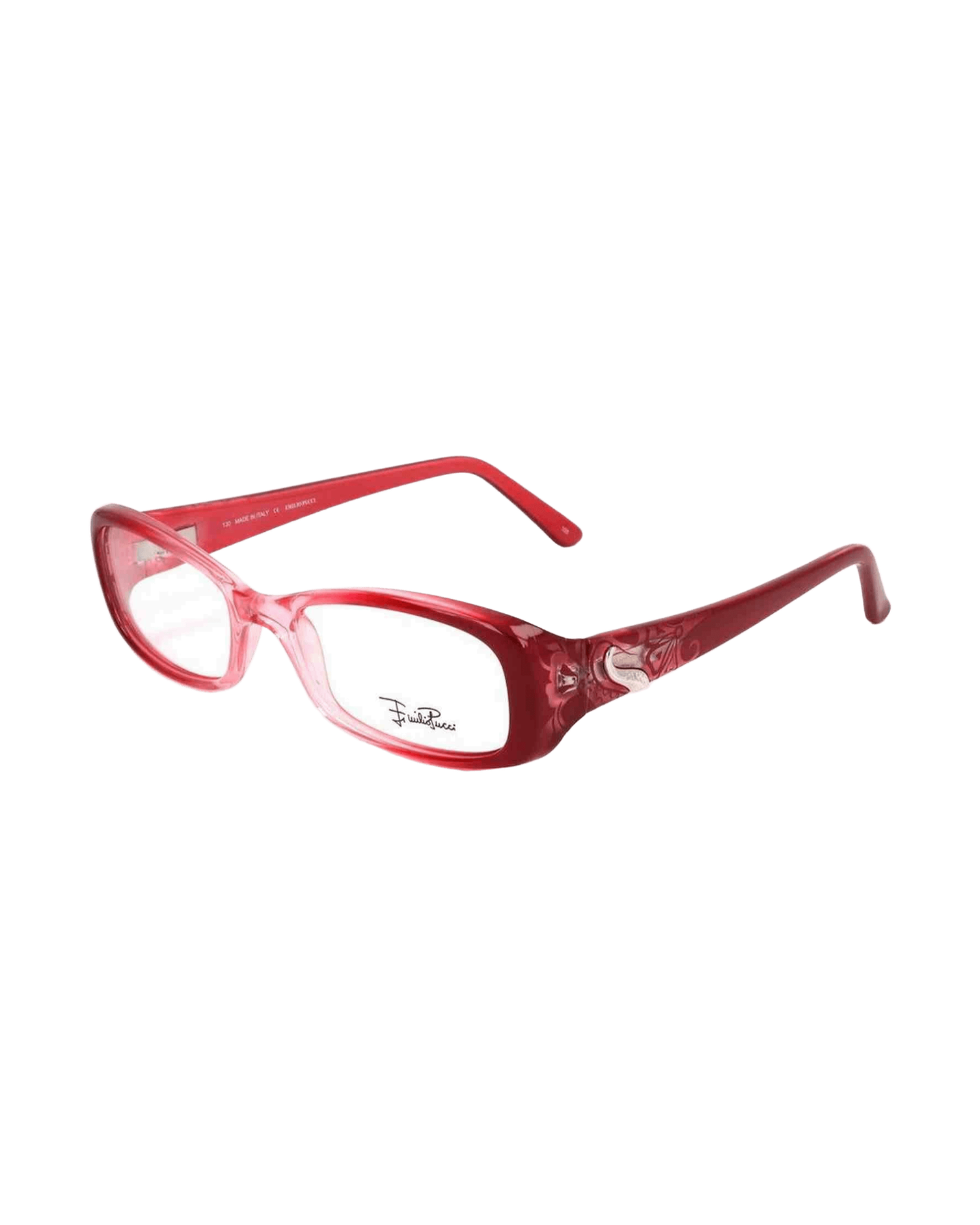 Emilio Pucci Plastic Red Frame Glam Steals