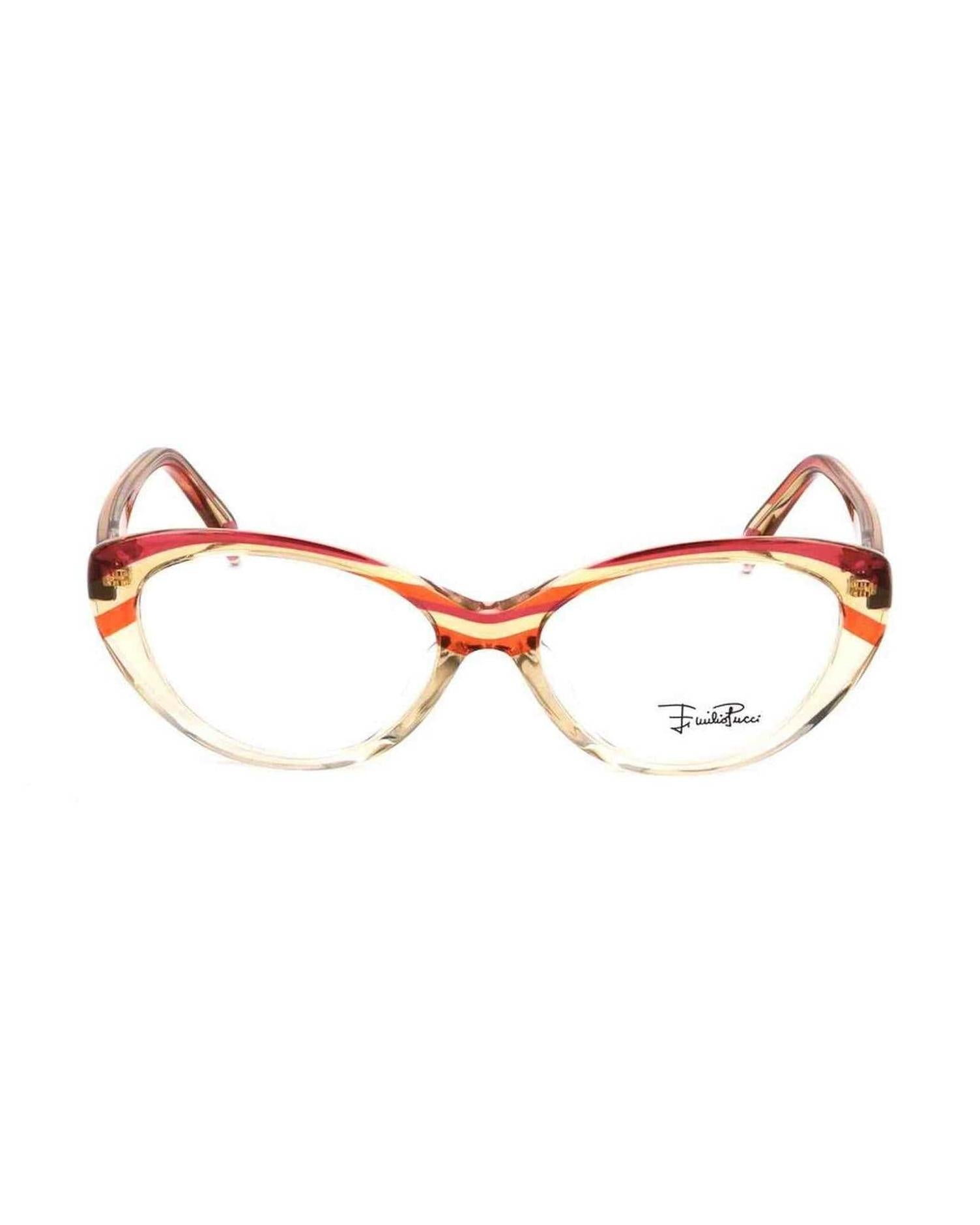 Emilio Pucci Plastic Red Frame Glam Steals