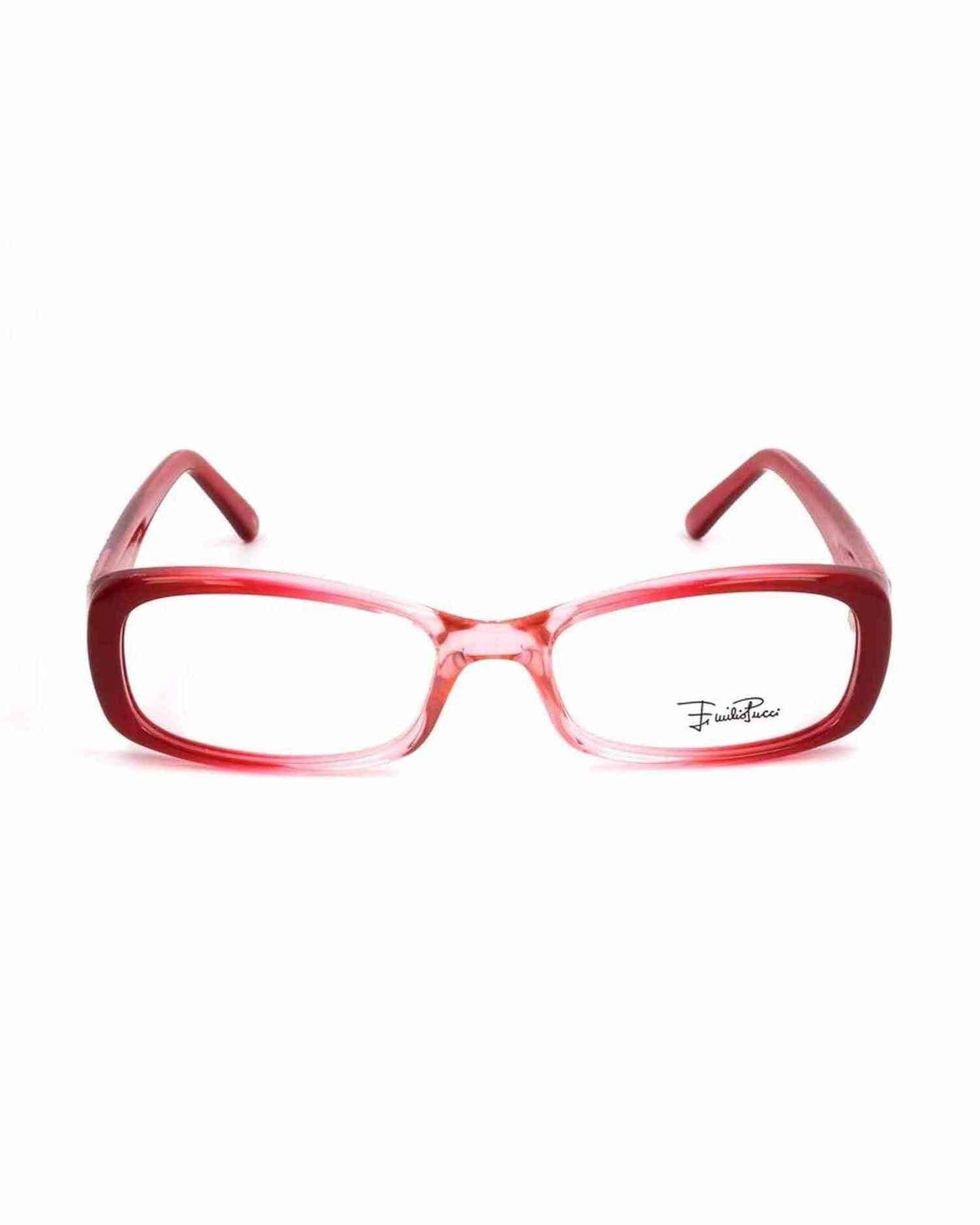 Emilio Pucci Plastic Red Frame Glam Steals