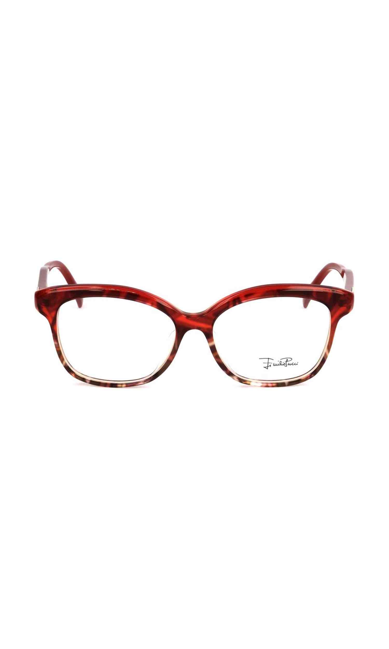 Emilio Pucci Plastic Red Frame Glam Steals