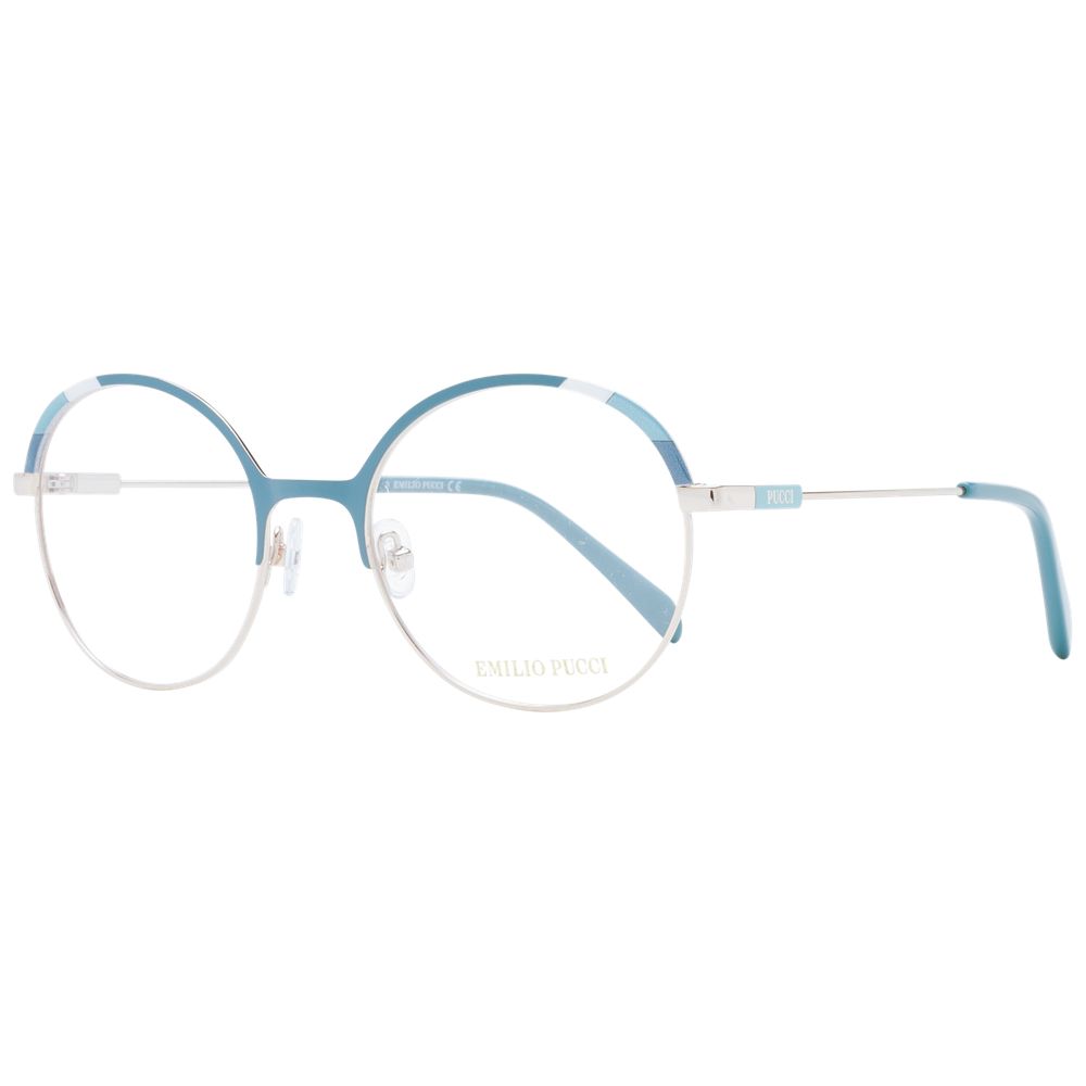 Emilio Pucci Turquoise Women Optical Frame Glam Steals
