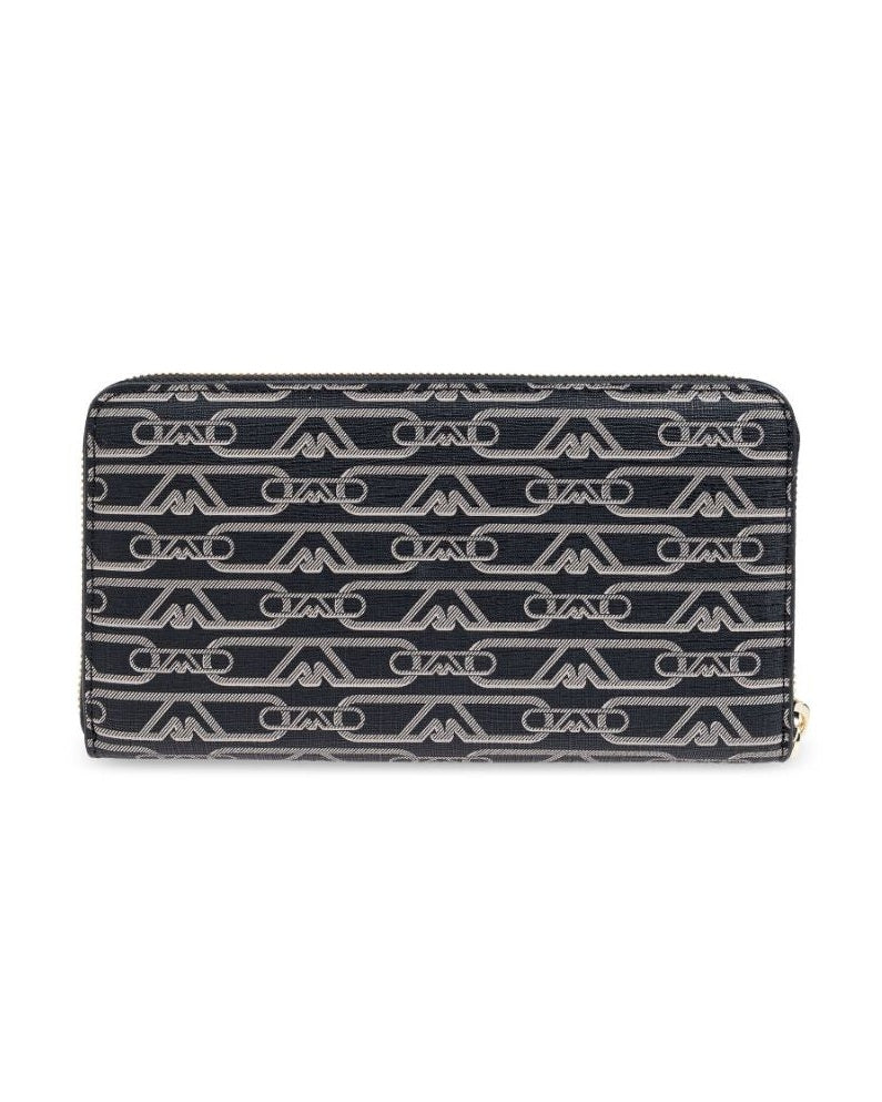 Emporio Armani Allover Logo Continental Wallet Glam Steals
