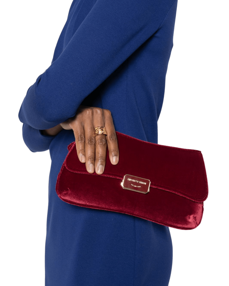 Emporio Armani Bordeaux Bag Glam Steals