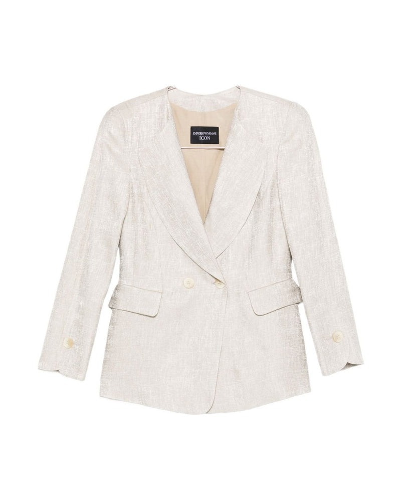Emporio Armani Beige Capsule Pre Jacket Glam Steals