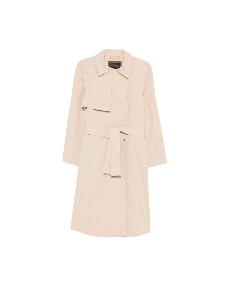 Emporio Armani Beige Coat Glam Steals