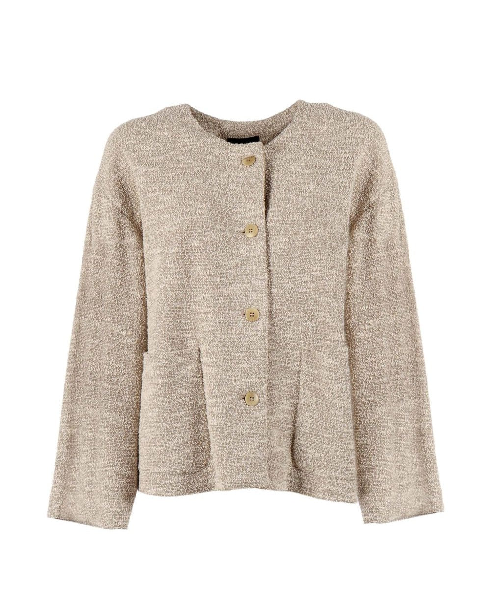 Emporio Armani Beige Jacket Glam Steals