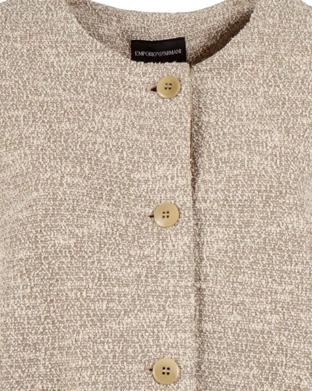 Emporio Armani Beige Jacket Glam Steals