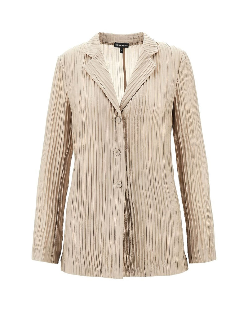 Emporio Armani Beige Jacket Glam Steals