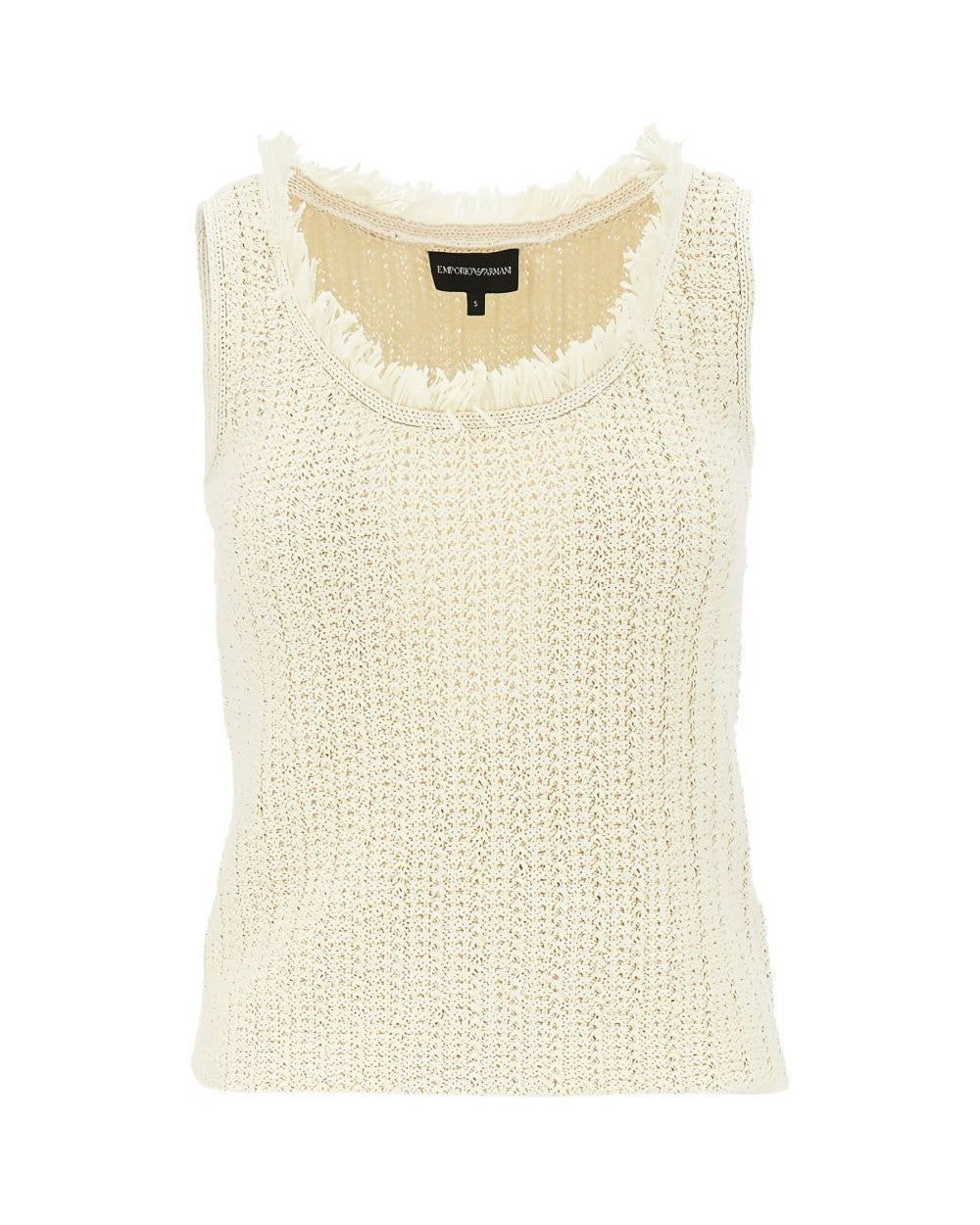 Emporio Armani Beige Top Topwear