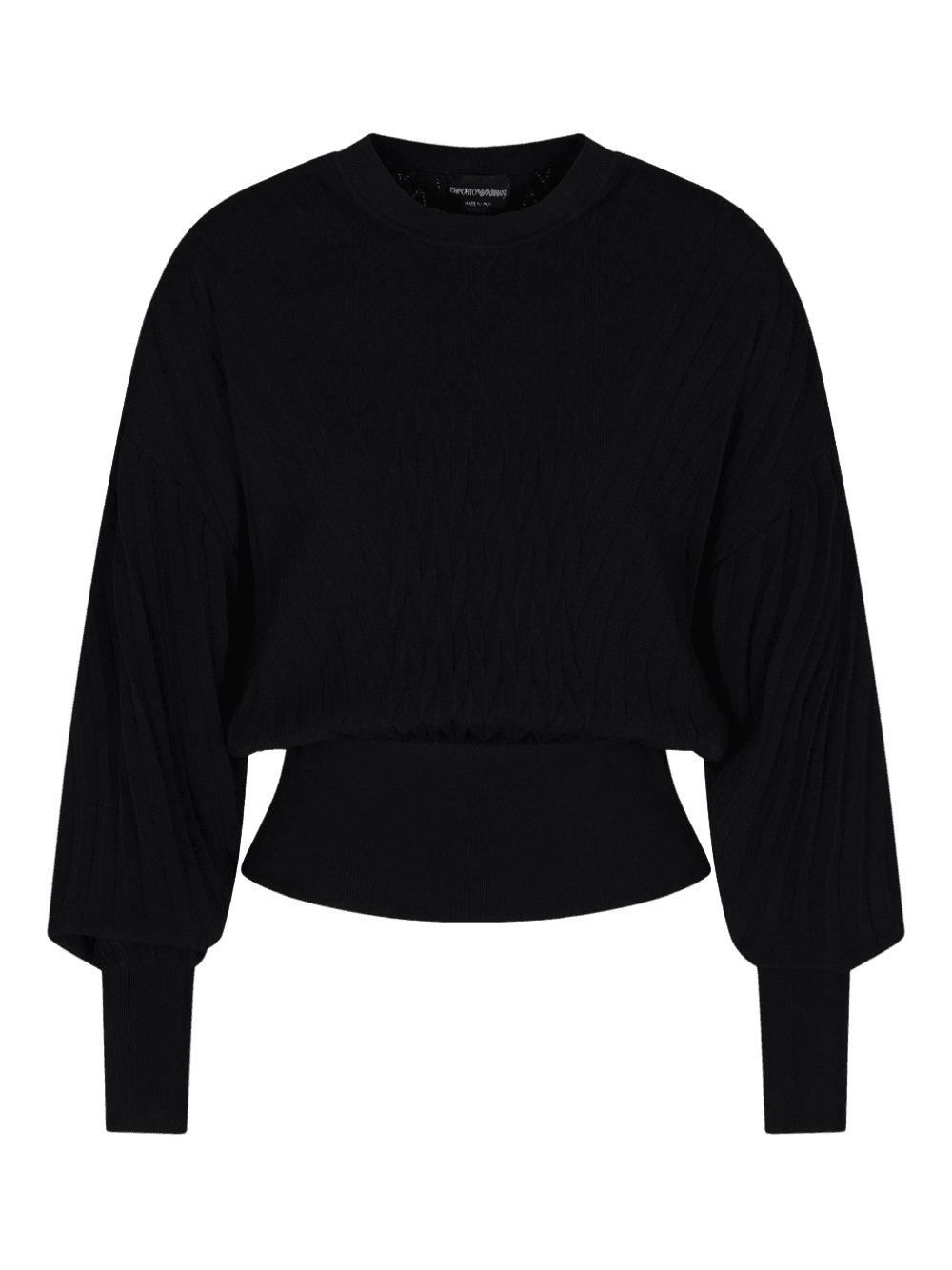 Emporio Armani Black Capsule Sweater Glam Steals