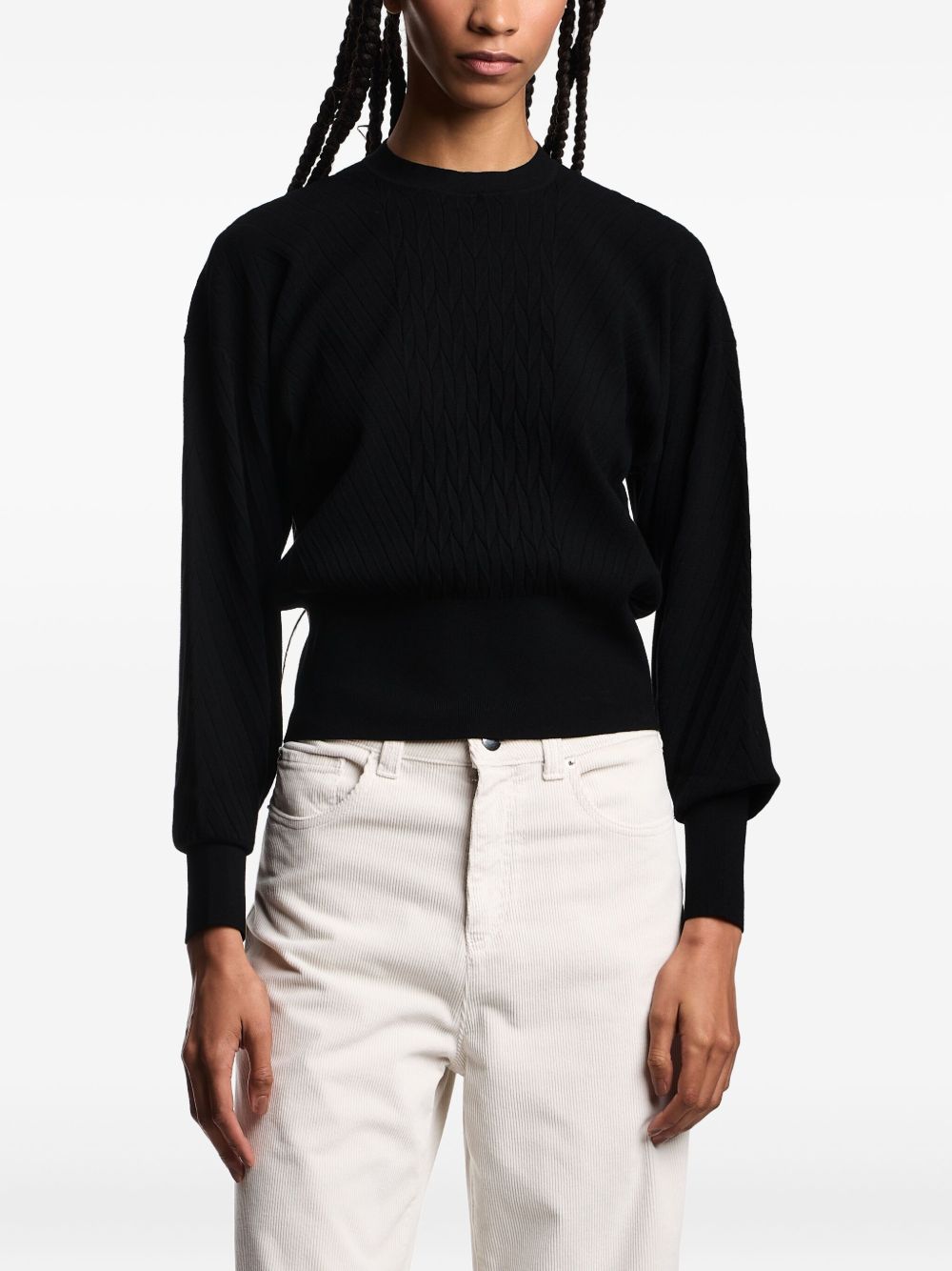 Emporio Armani Black Capsule Sweater Glam Steals