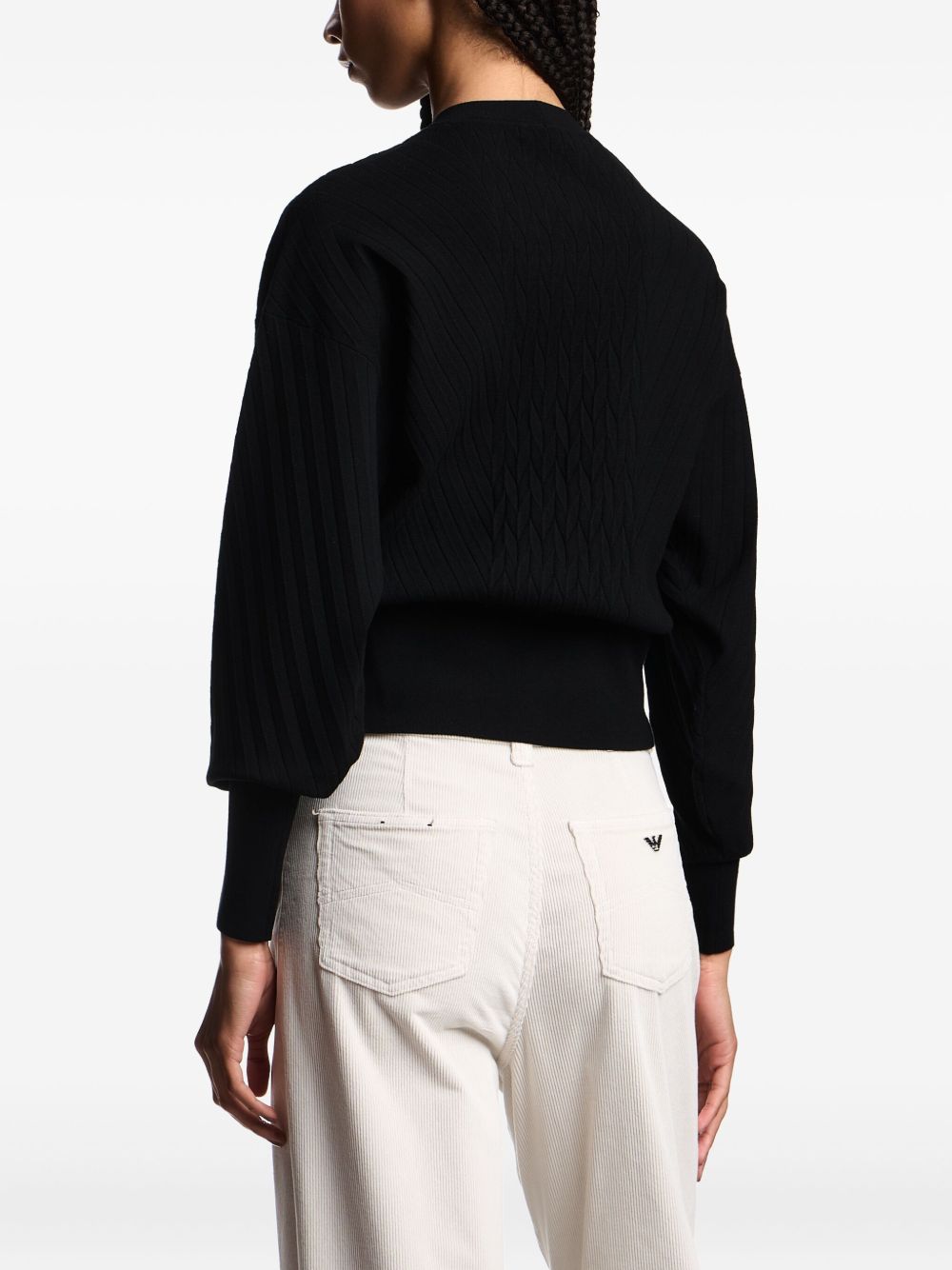 Emporio Armani Black Capsule Sweater Glam Steals