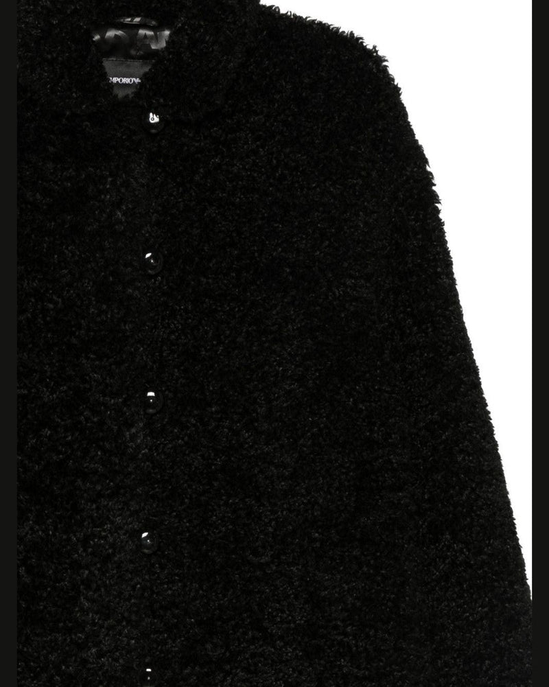 Emporio Armani Black Coat Glam Steals