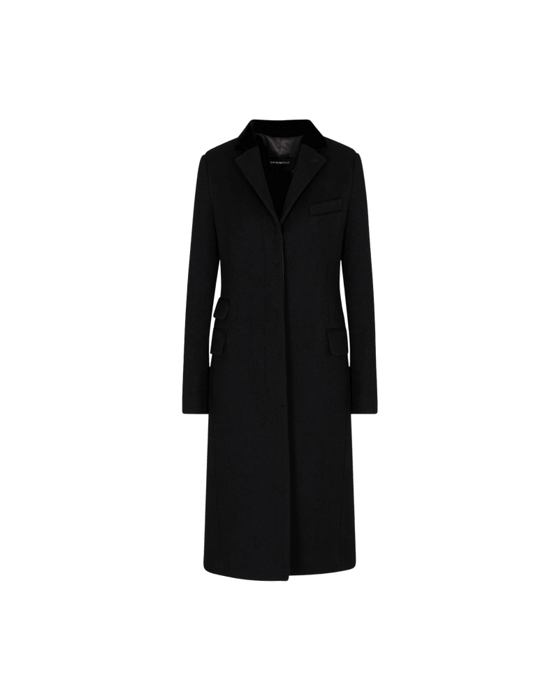 Emporio Armani Black Coat Glam Steals