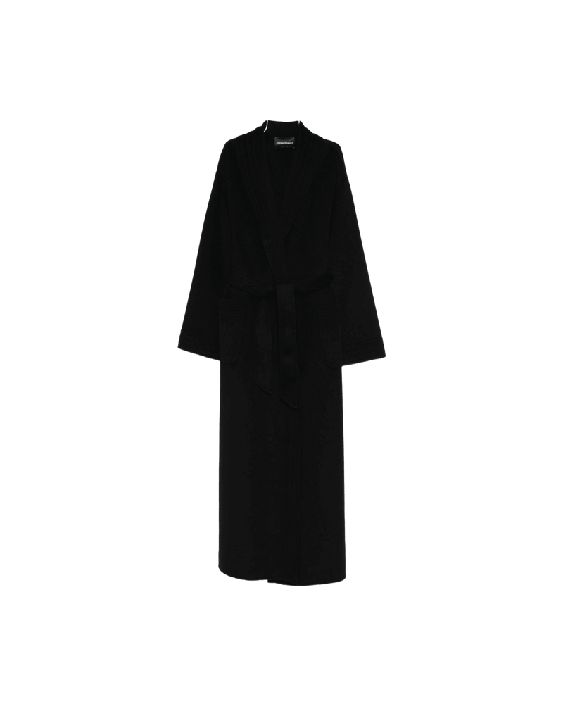 Emporio Armani Black Coat Glam Steals