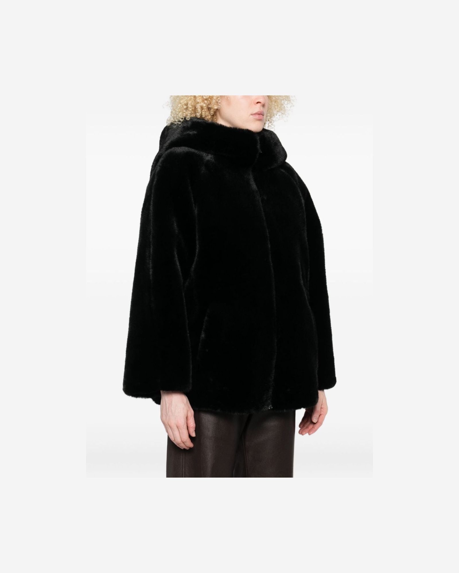 Emporio Armani Black Coat Glam Steals