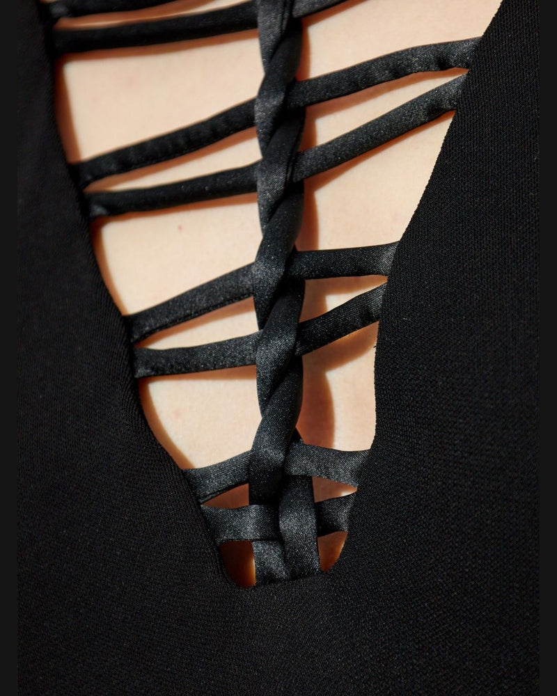 Emporio Armani Black Dress Glam Steals