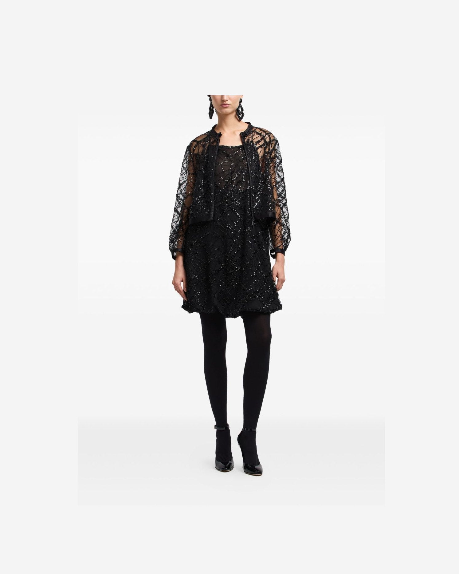 Emporio Armani Black Dress Glam Steals