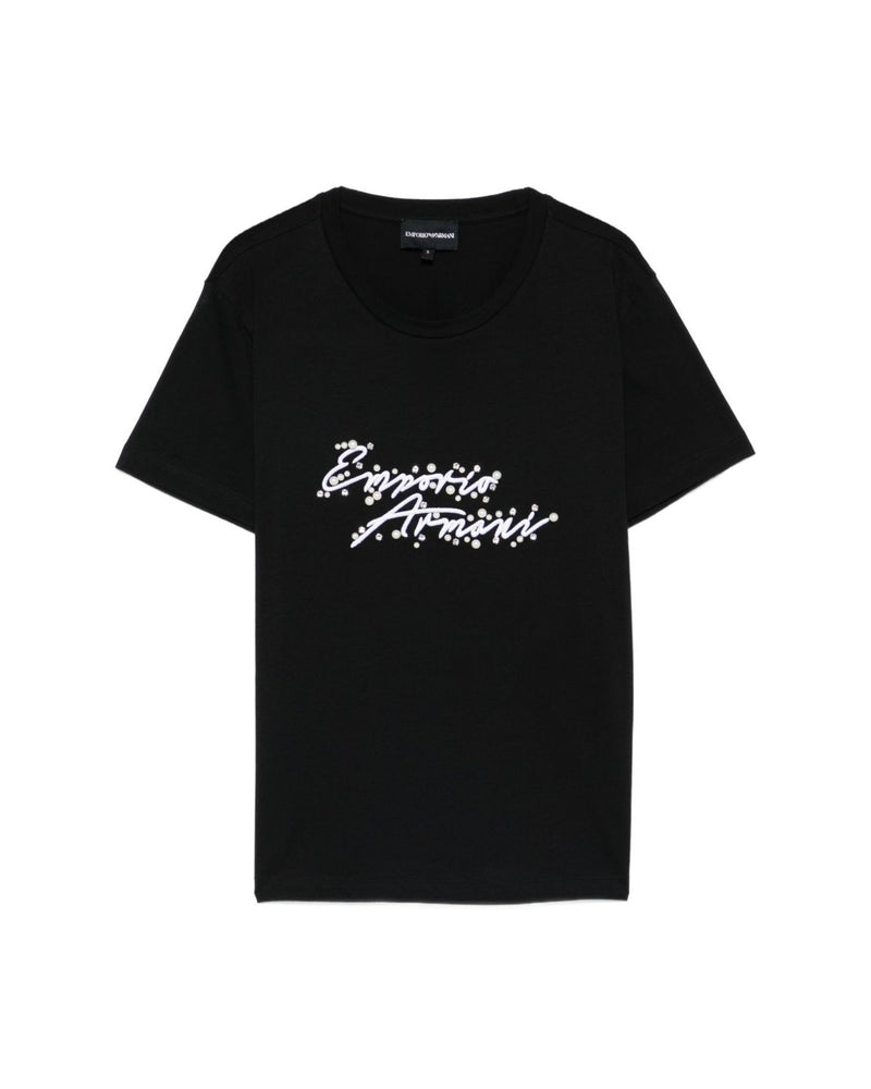 Emporio Armani Black Polo T-shirt T-Shirts