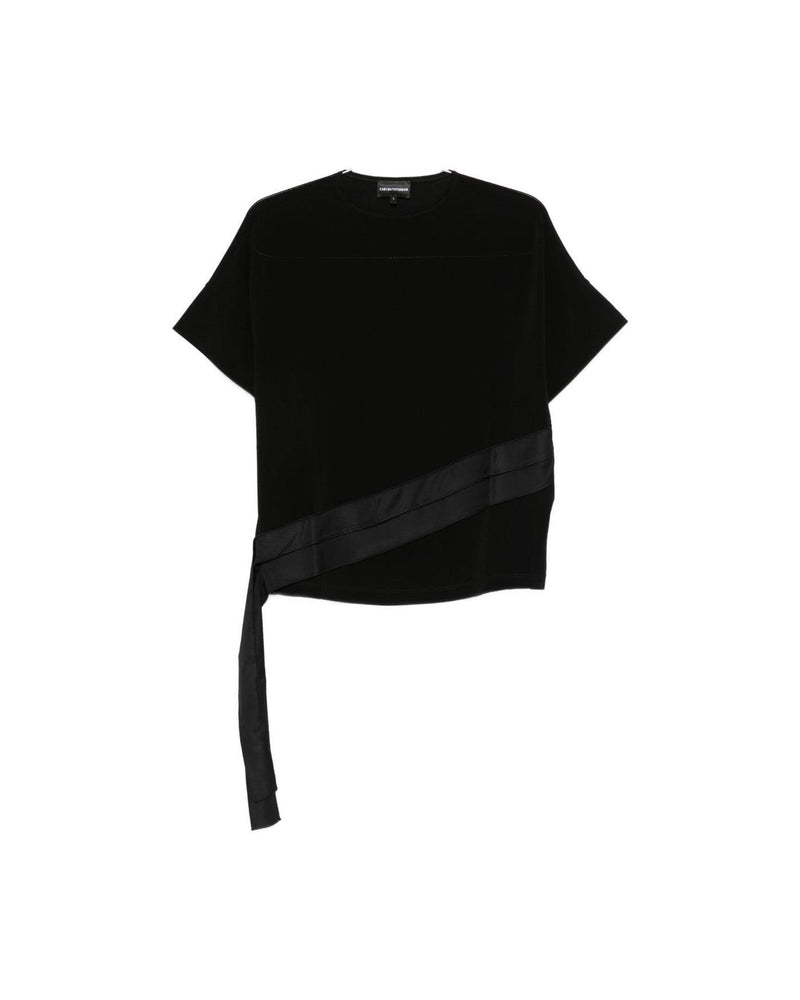 Emporio Armani Black T-shirt Glam Steals