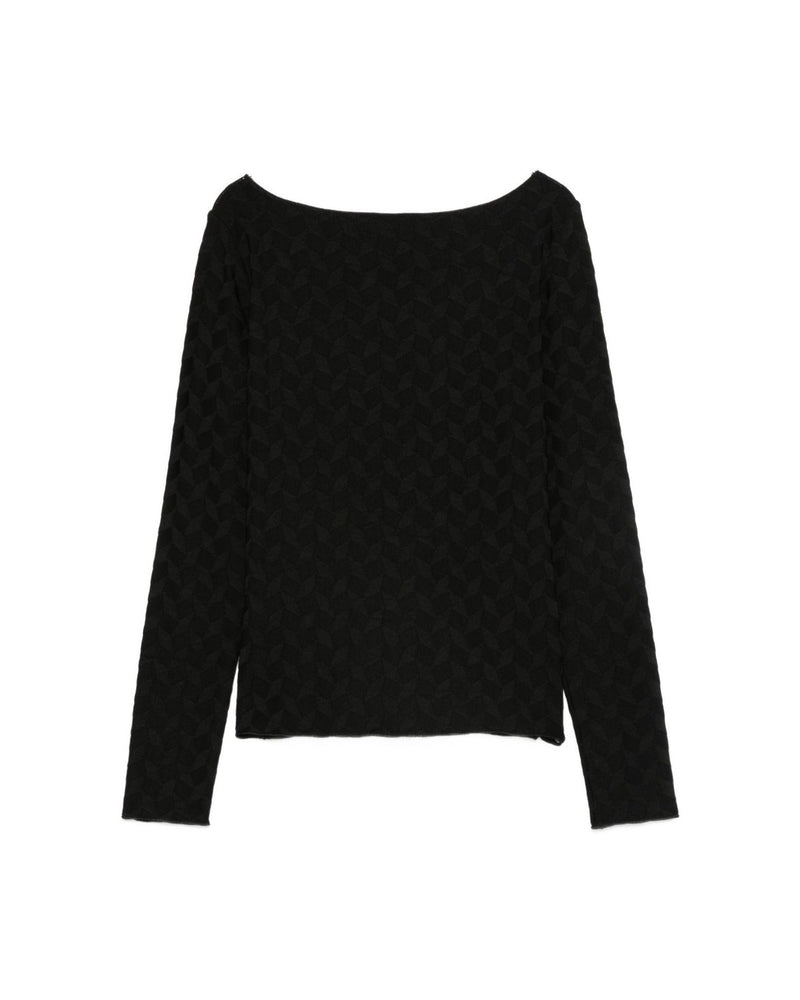 Emporio Armani Black Sweater Glam Steals