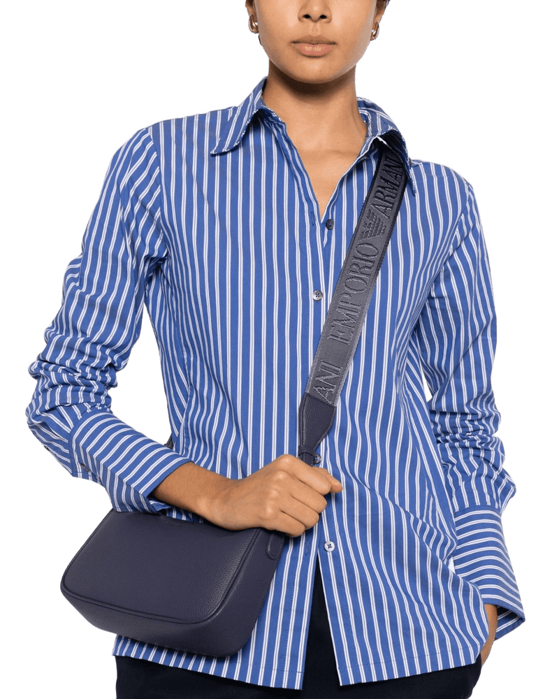 Emporio Armani Blue Bag Glam Steals