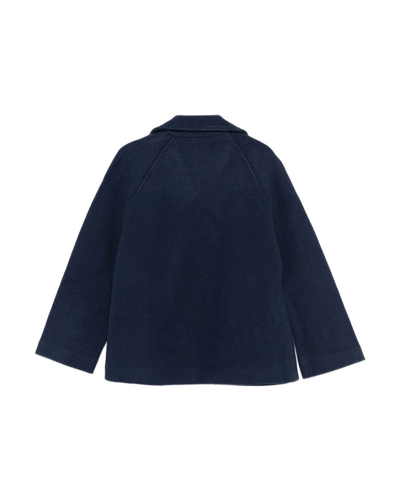 Emporio Armani Blue Coat Glam Steals