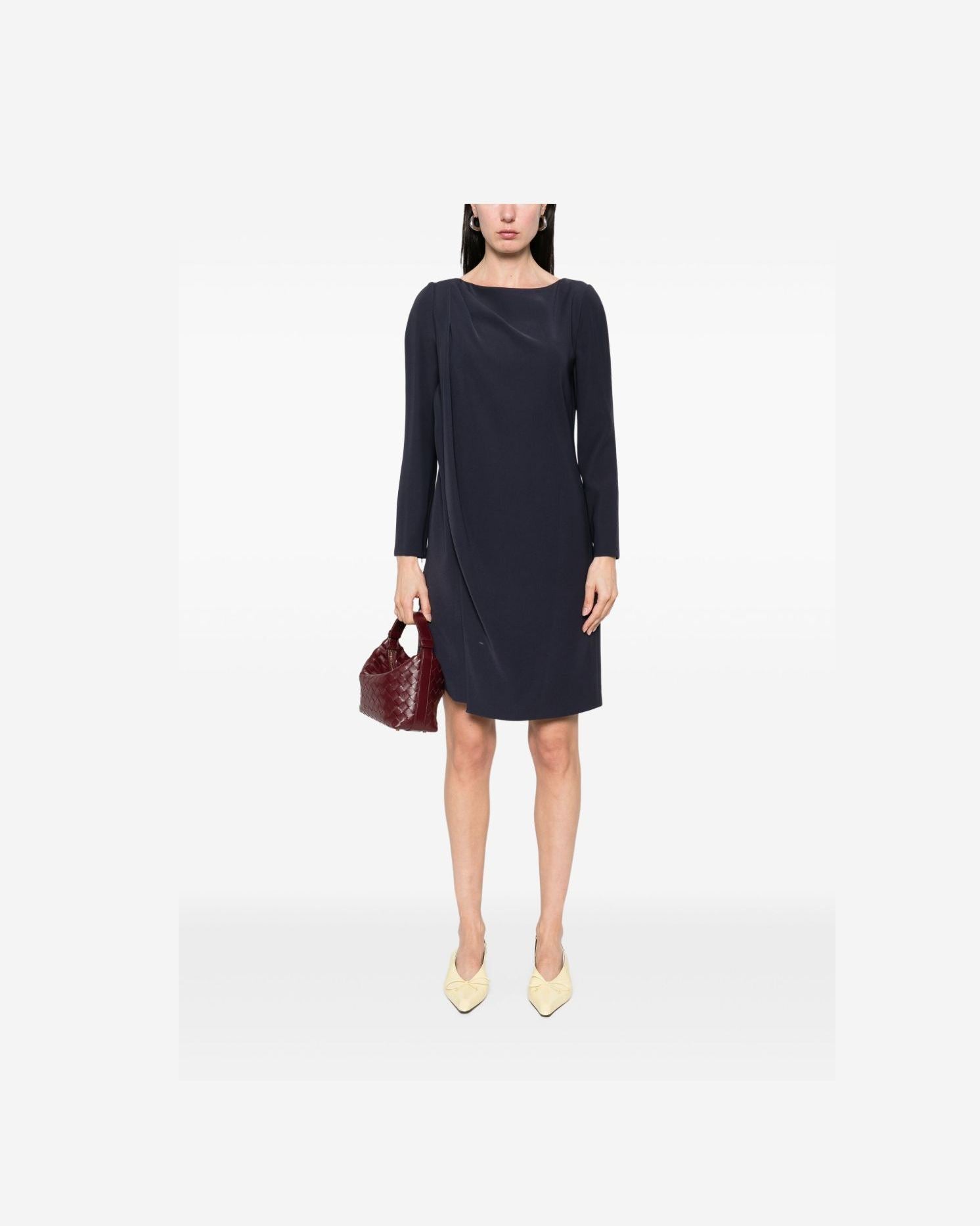 Emporio Armani Blue Dress Glam Steals
