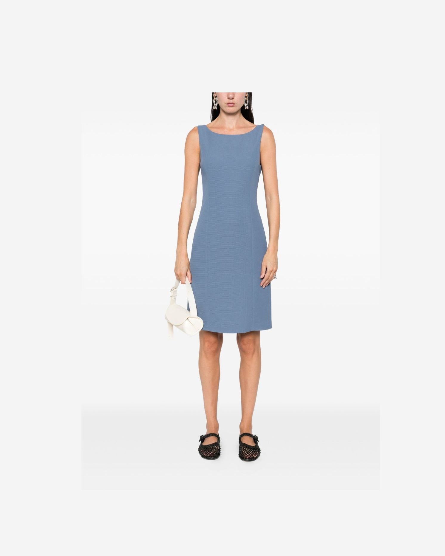Emporio Armani Blue Dress Glam Steals
