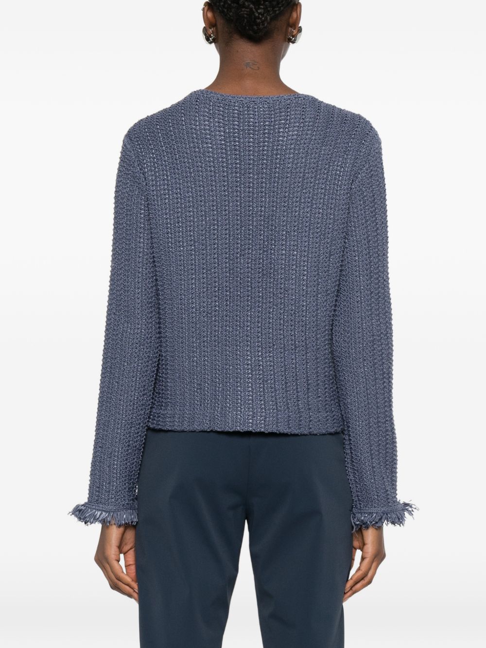 Emporio Armani Blue Jacket Glam Steals