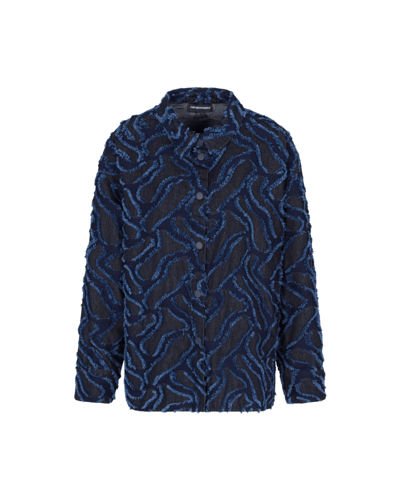 Emporio Armani Blue Jacket Glam Steals