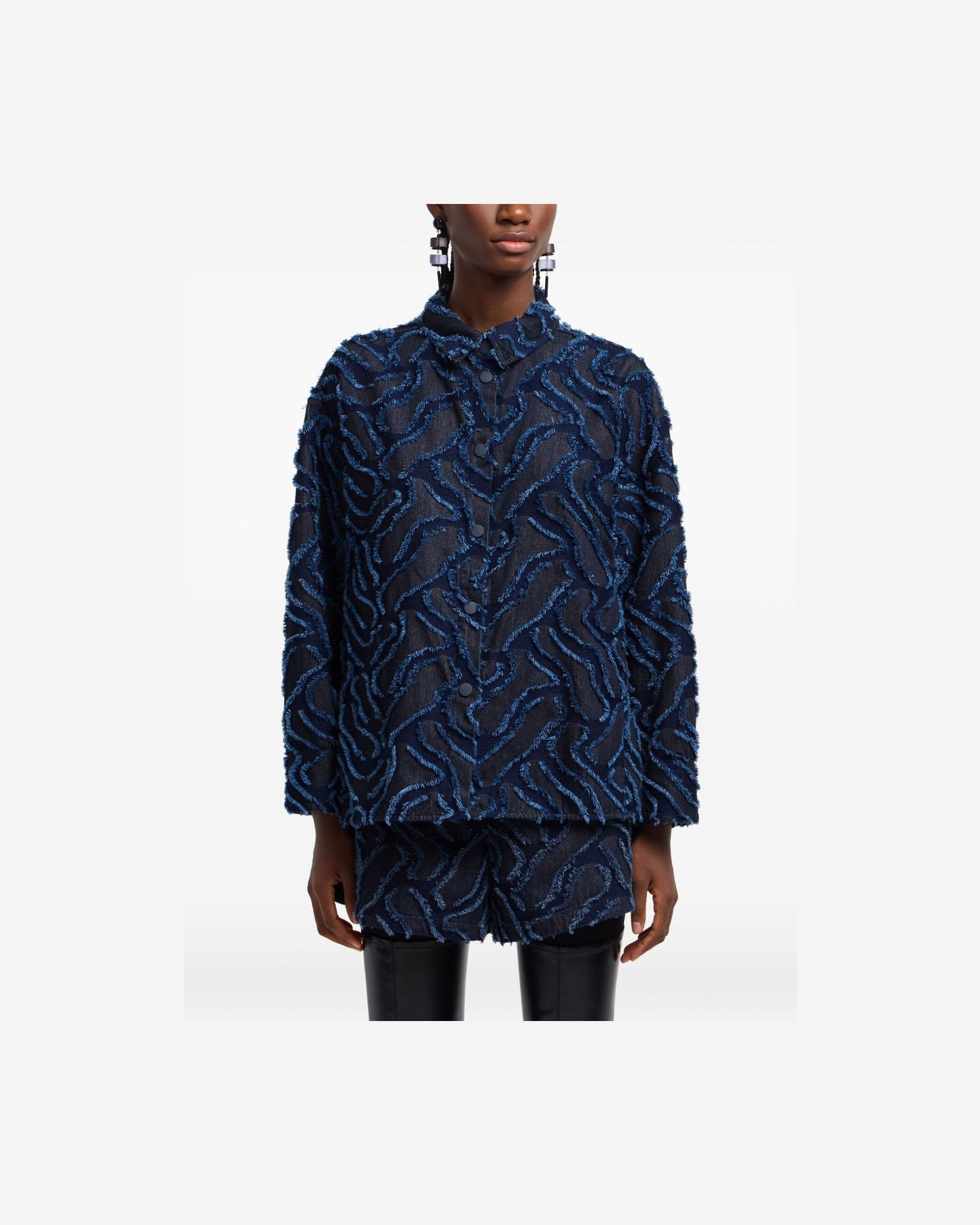 Emporio Armani Blue Jacket Glam Steals