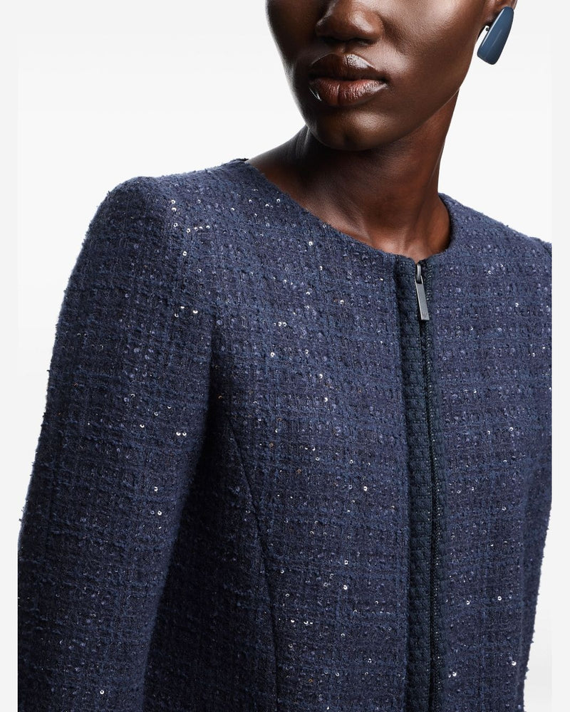 Emporio Armani Blue Jacket Glam Steals