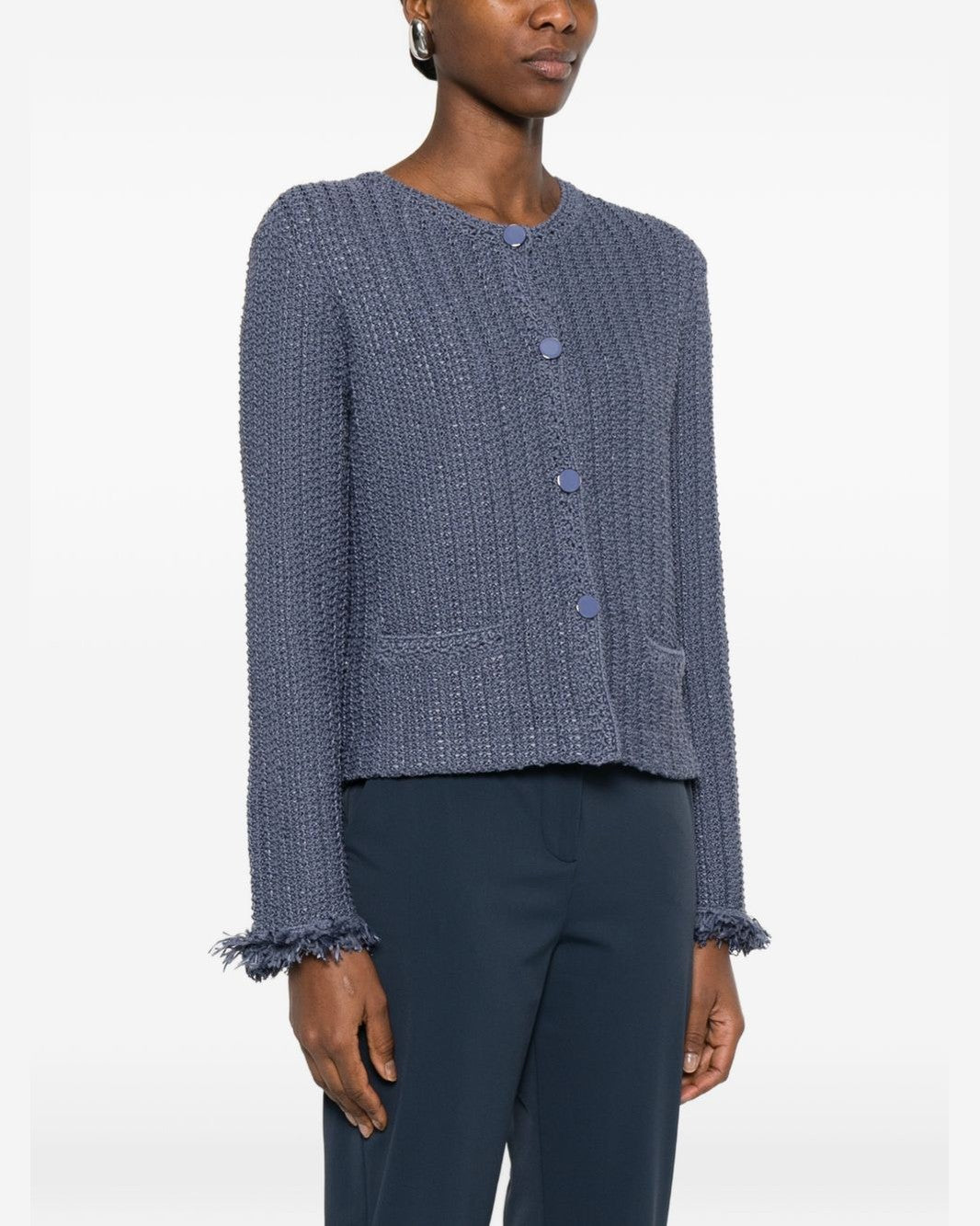 Emporio Armani Blue Jacket Jackets