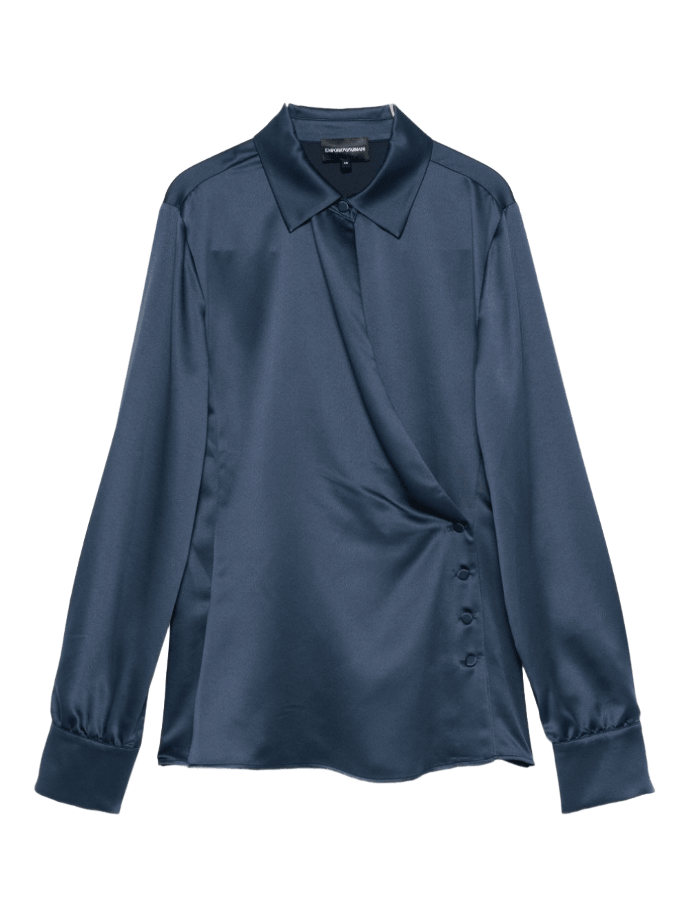 Emporio Armani Blue Shirt Glam Steals