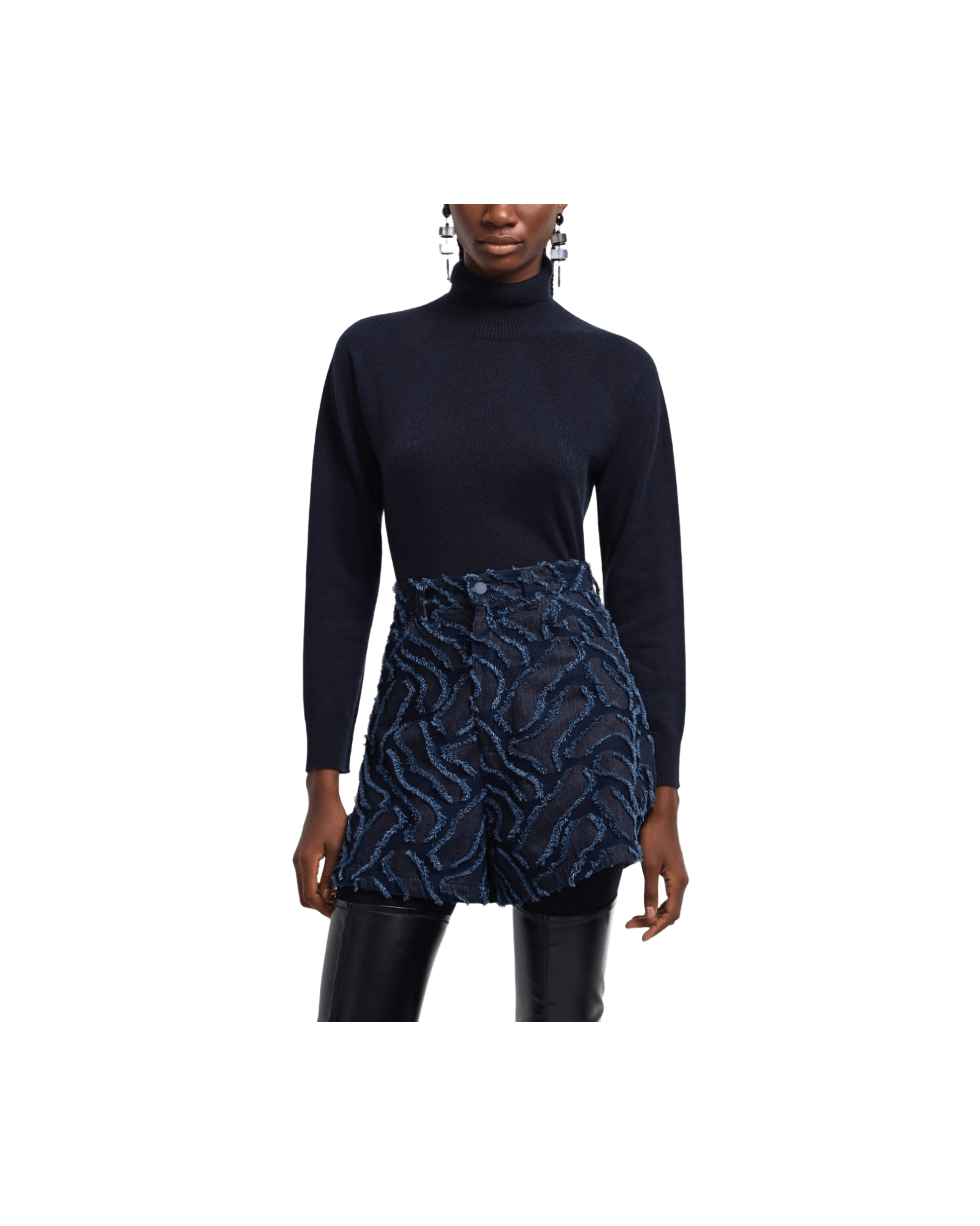 Emporio Armani Blue Shorts Glam Steals